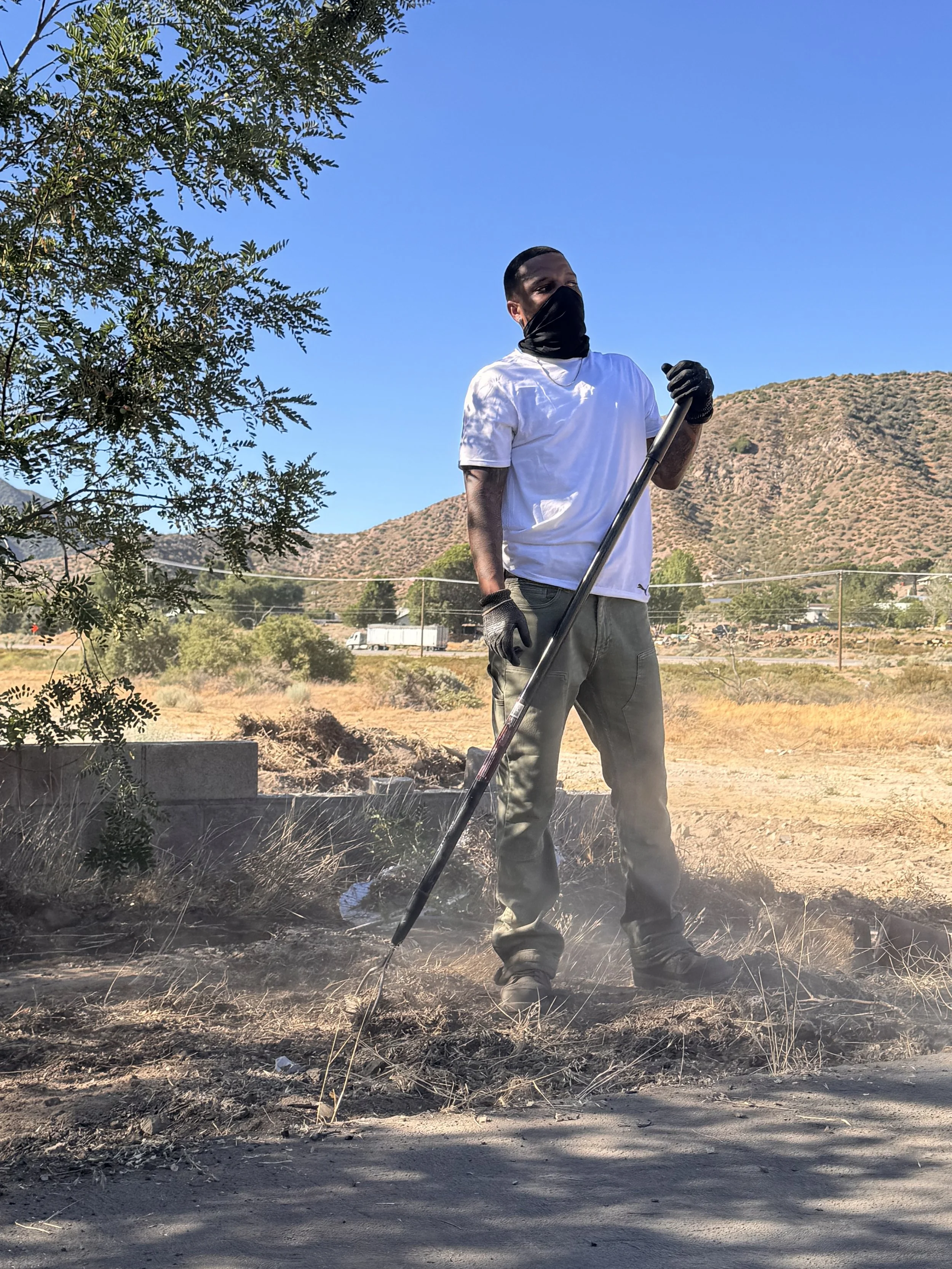 A Lot Of Hard Work Under The Blazing Sun.
