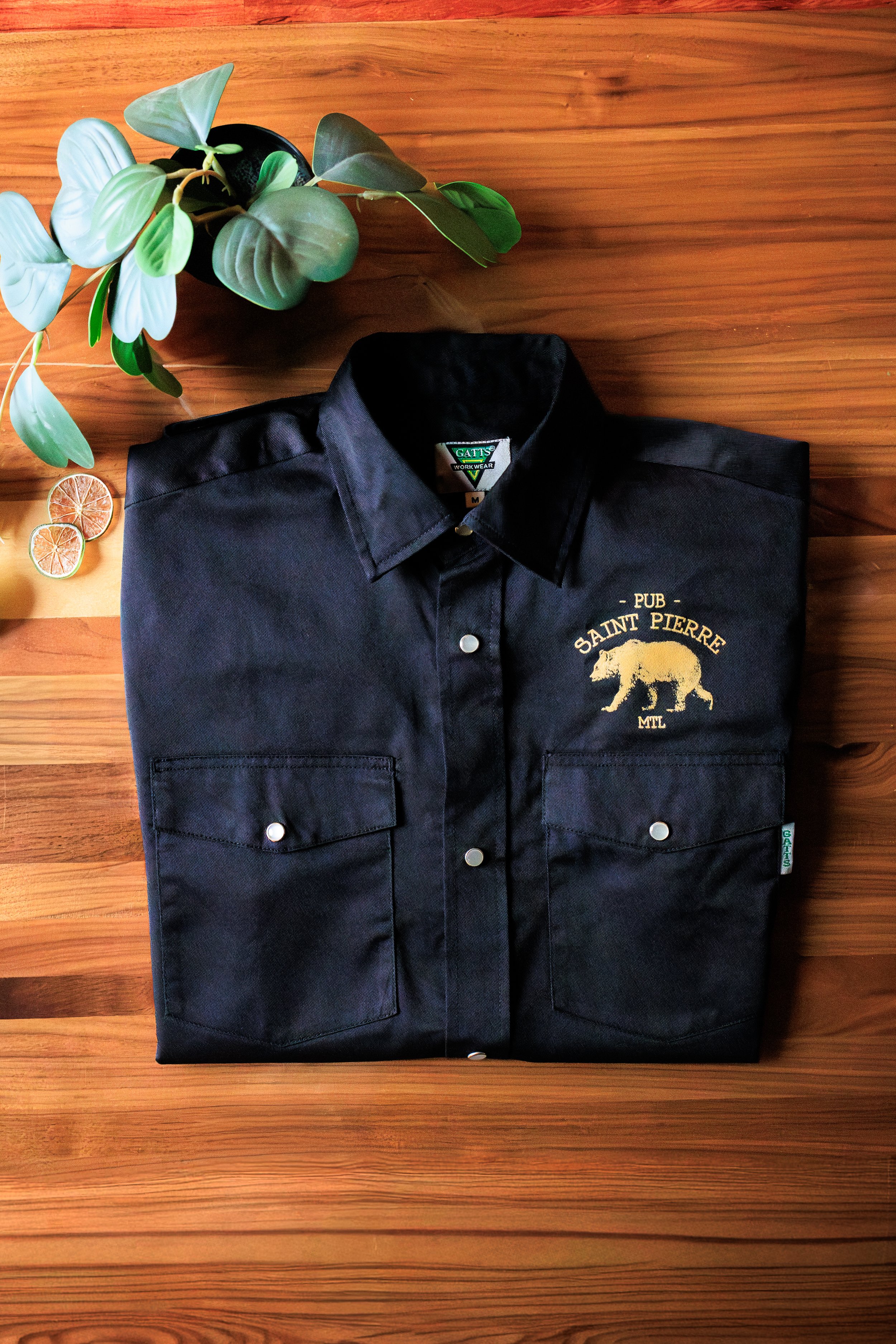 Workshirt on wood with decor.jpg