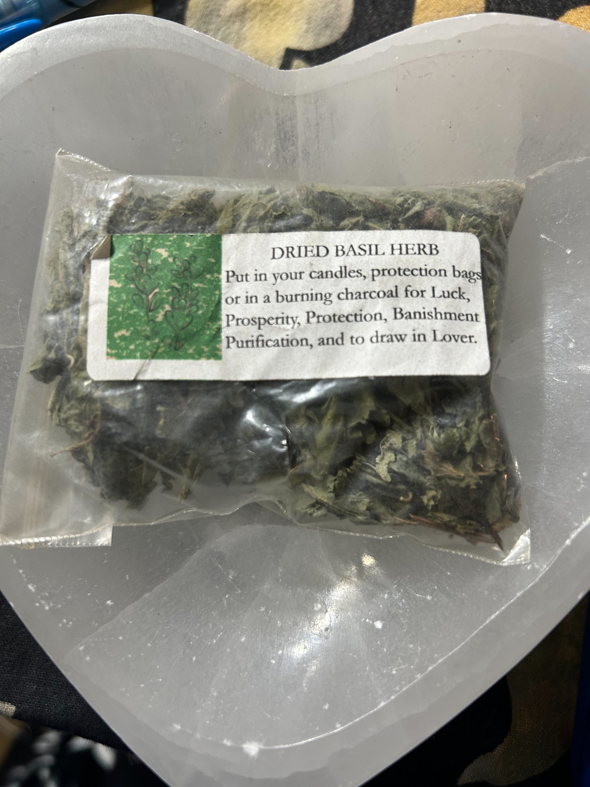 Dried Basil Herb