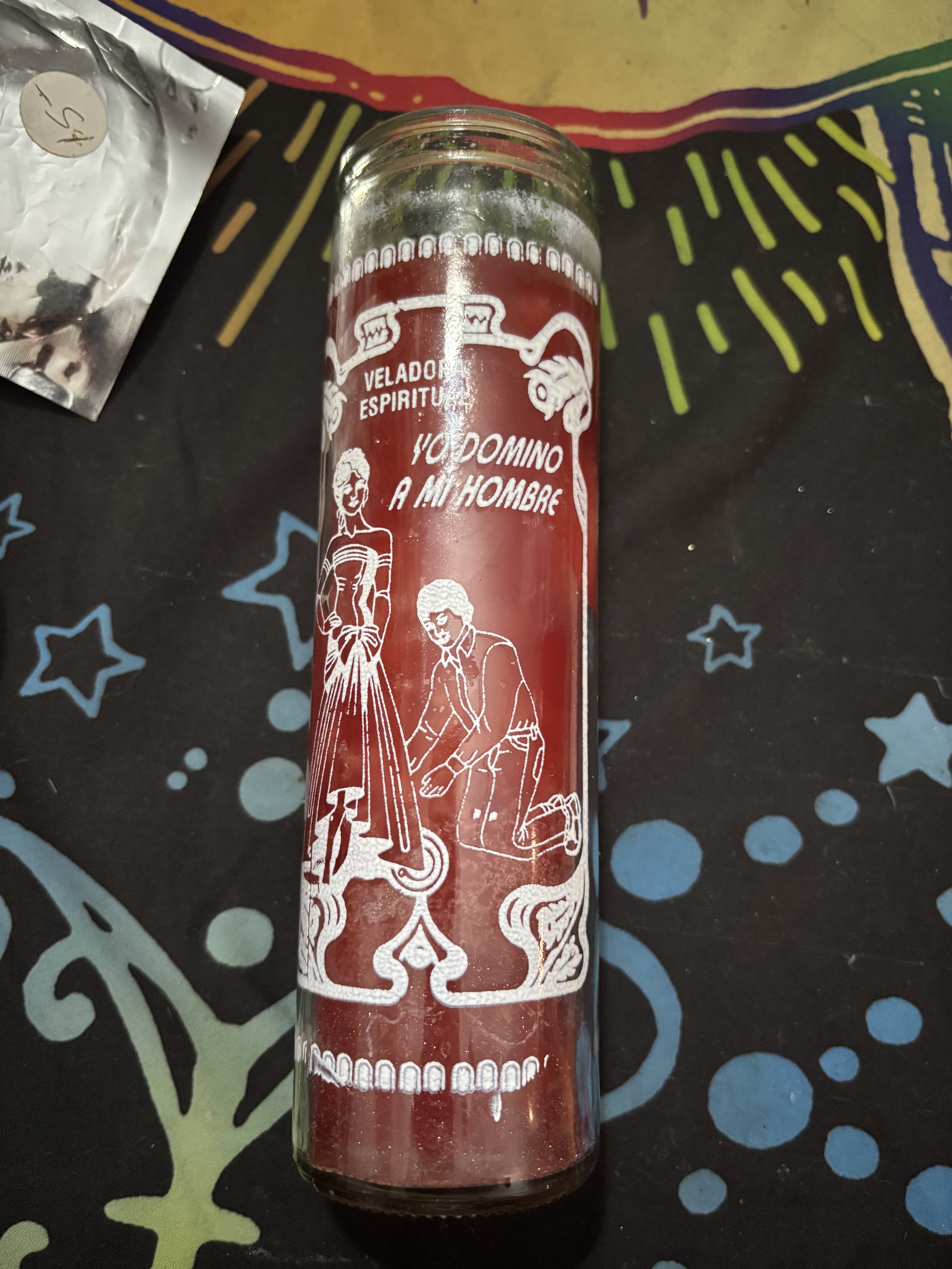I dominate my man candle
