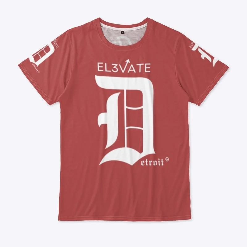 El3vate SZN (Detroit Version) - All-Over Print Tee
