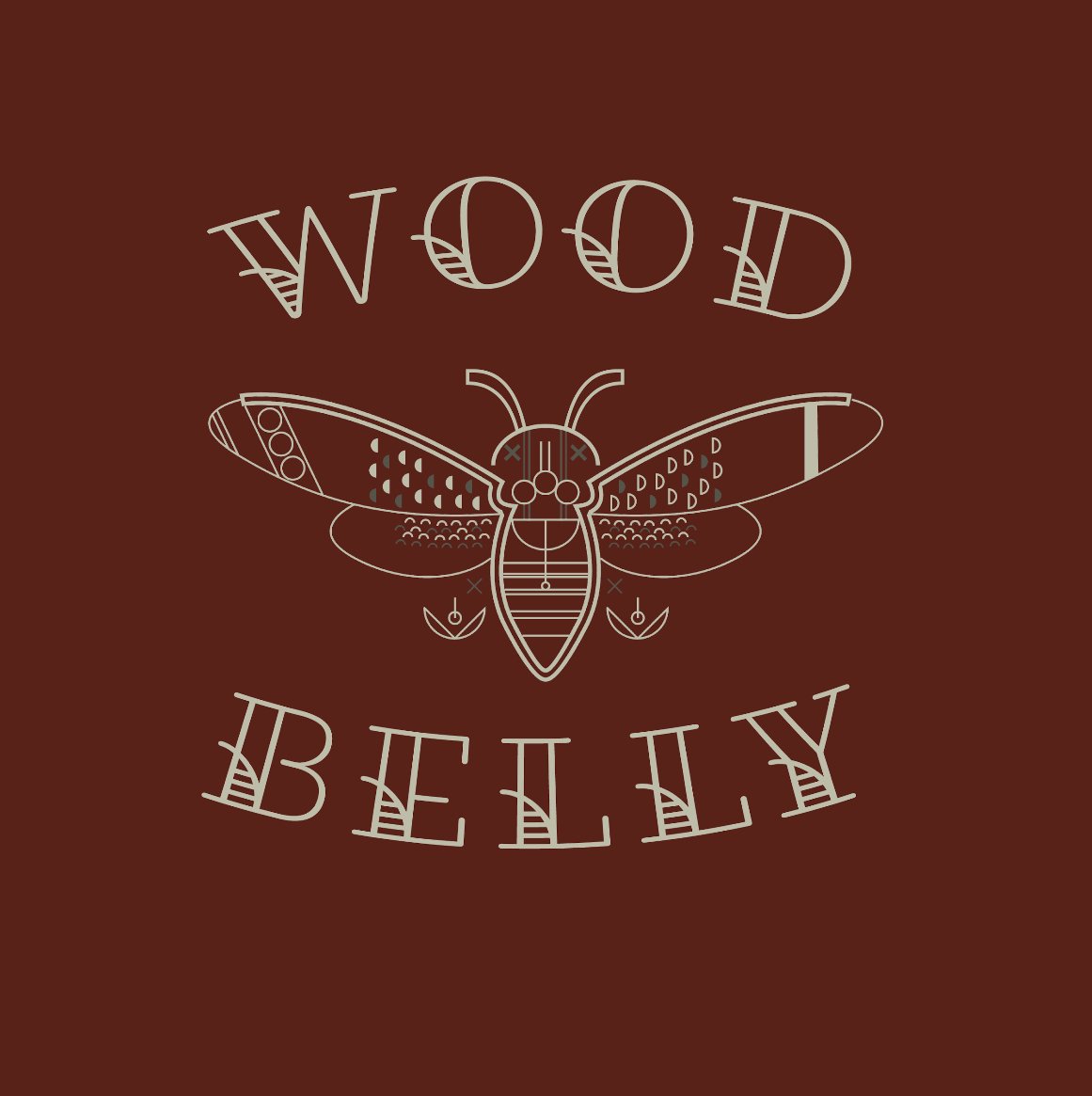 Wood Belly Sticker