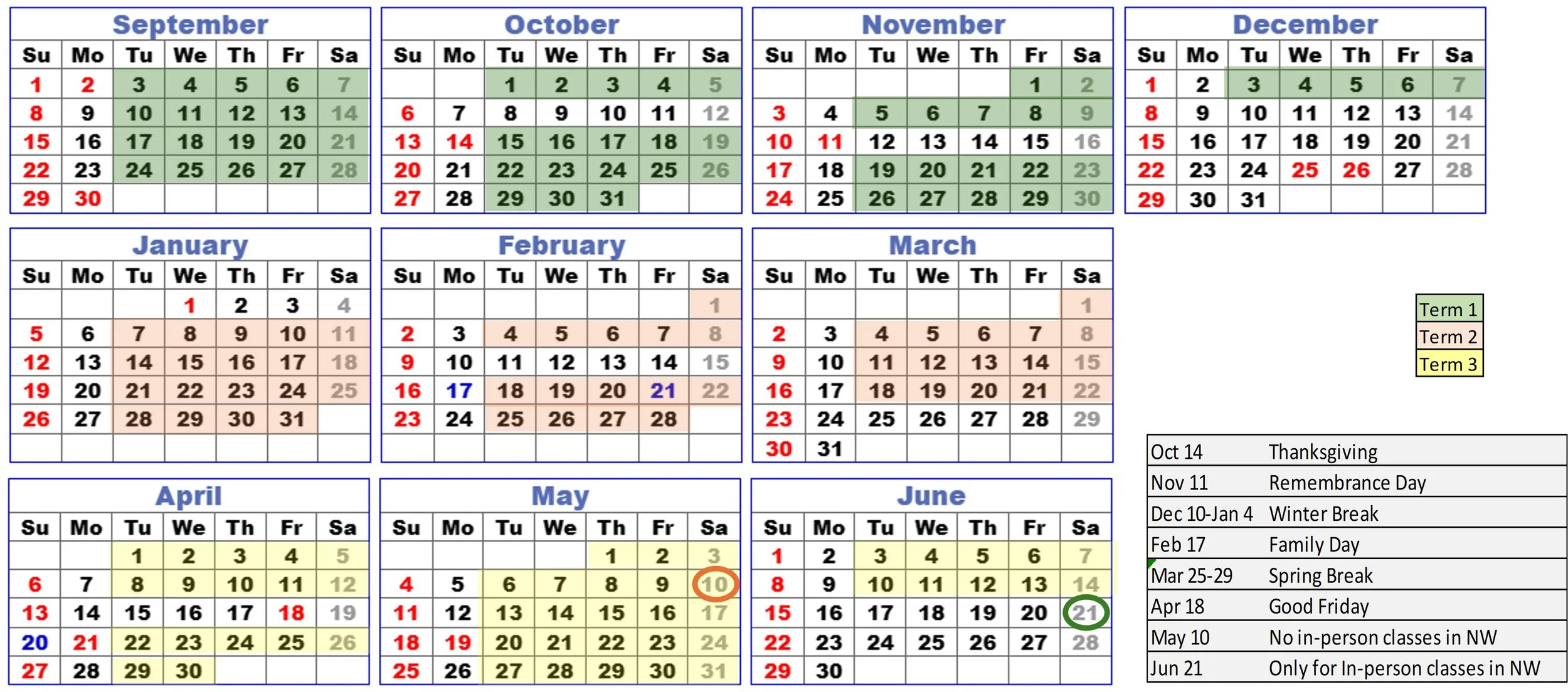 2024 2025 Calendar — Sg Math Academy