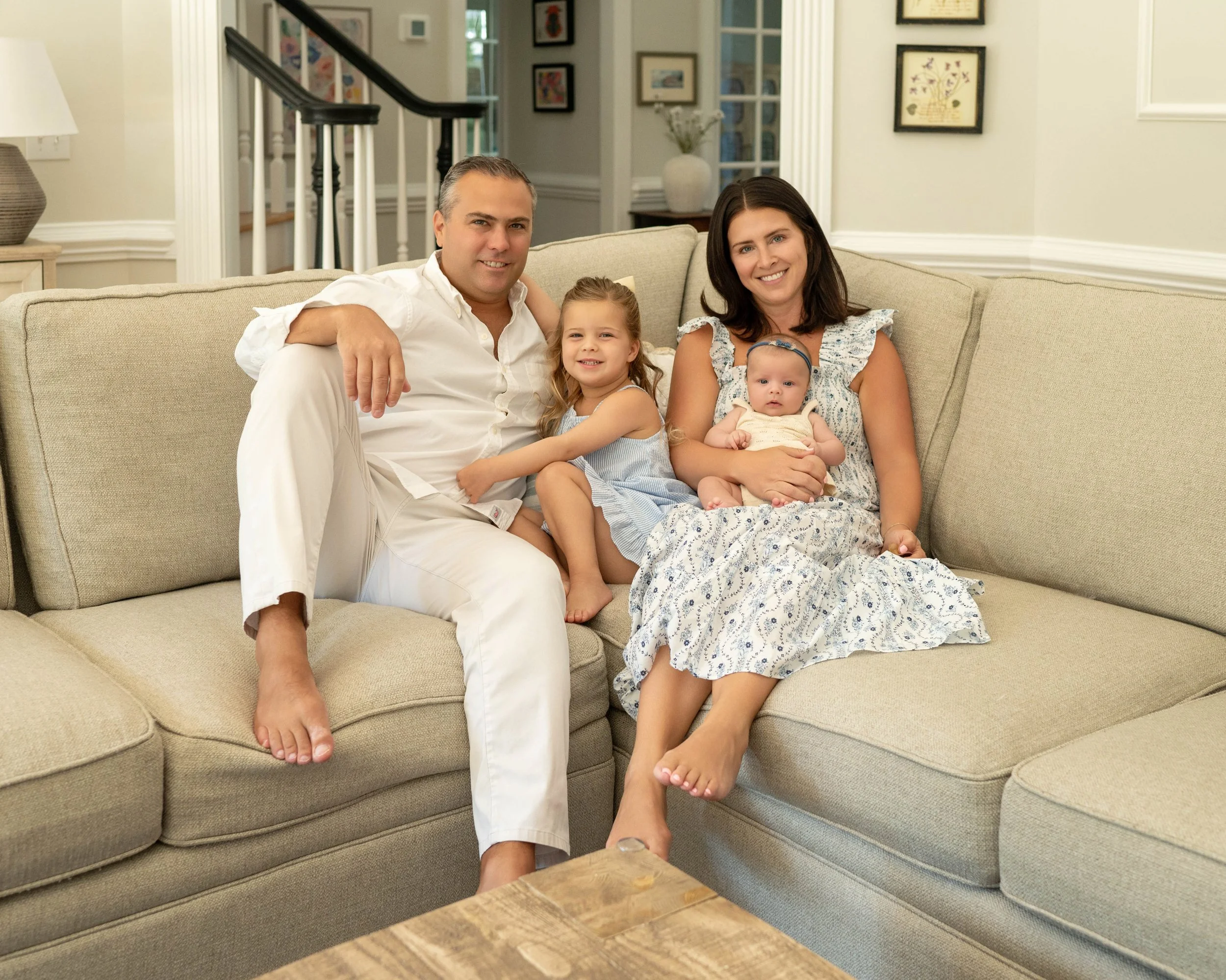 Newborn Family Session Landfall Wilmington NC