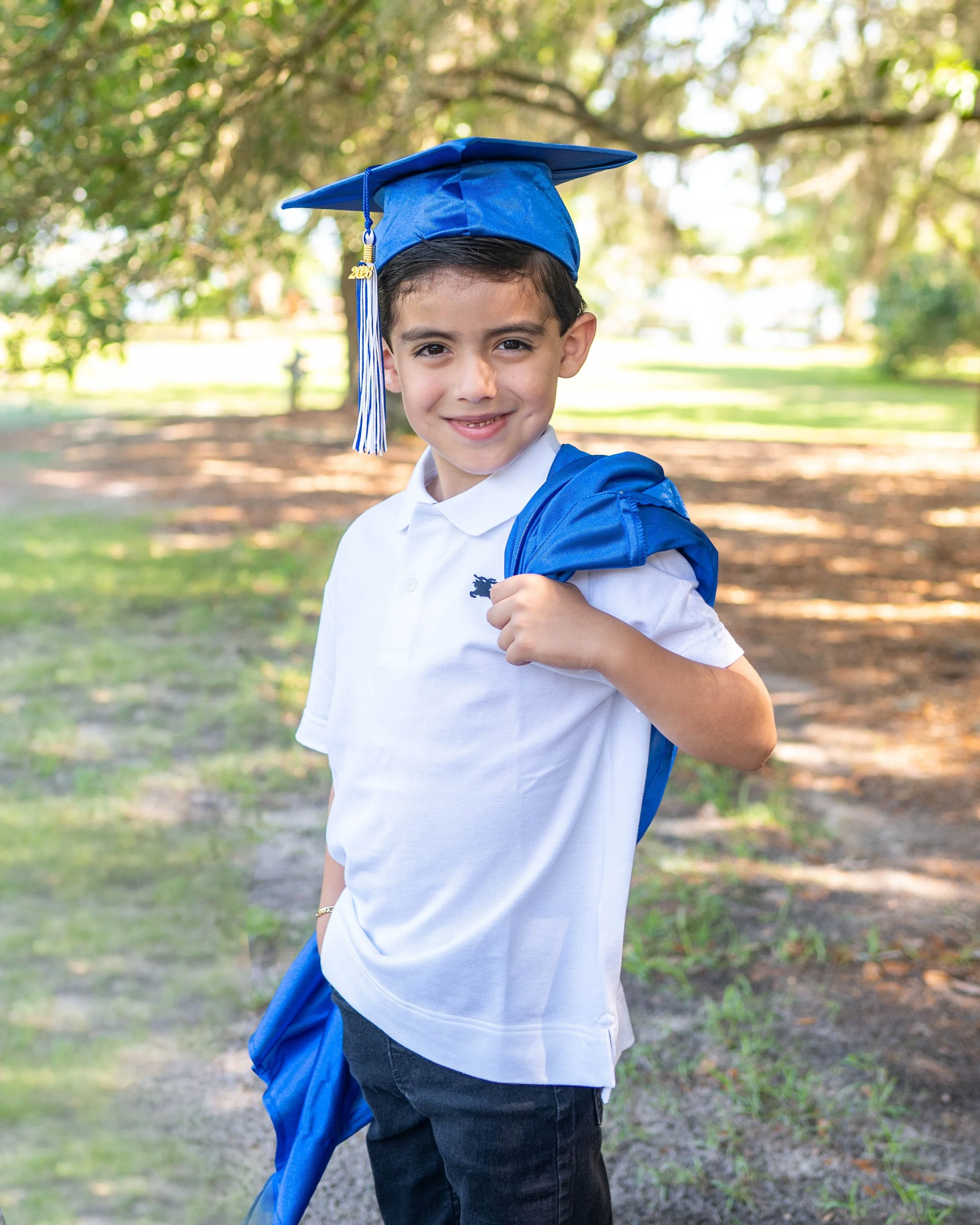 Kindergarten Graduation at Airlie Gardens, Wilmington NC