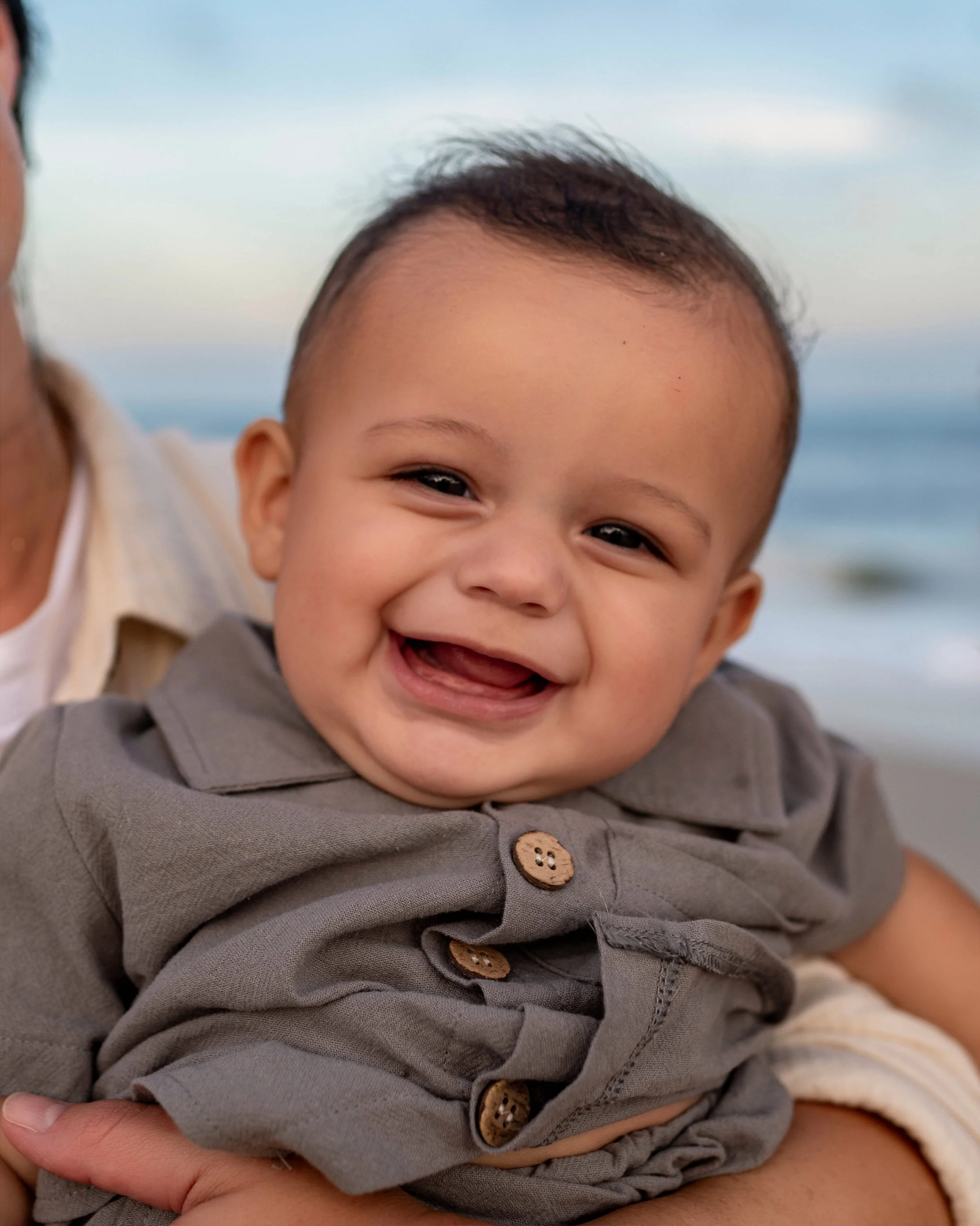 Baby Smiles Topsail Beach Session