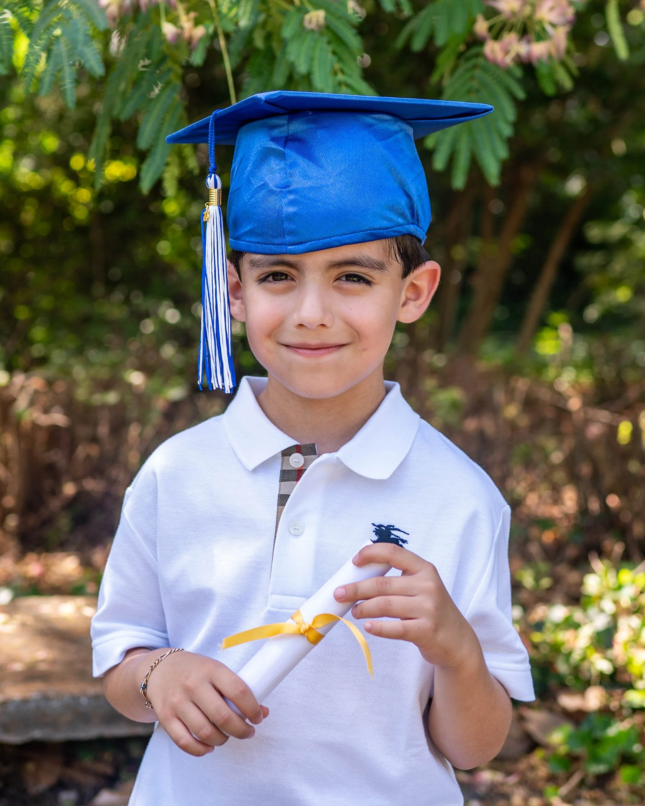 Kindergarten Graduation Session Airlie Gardens NC