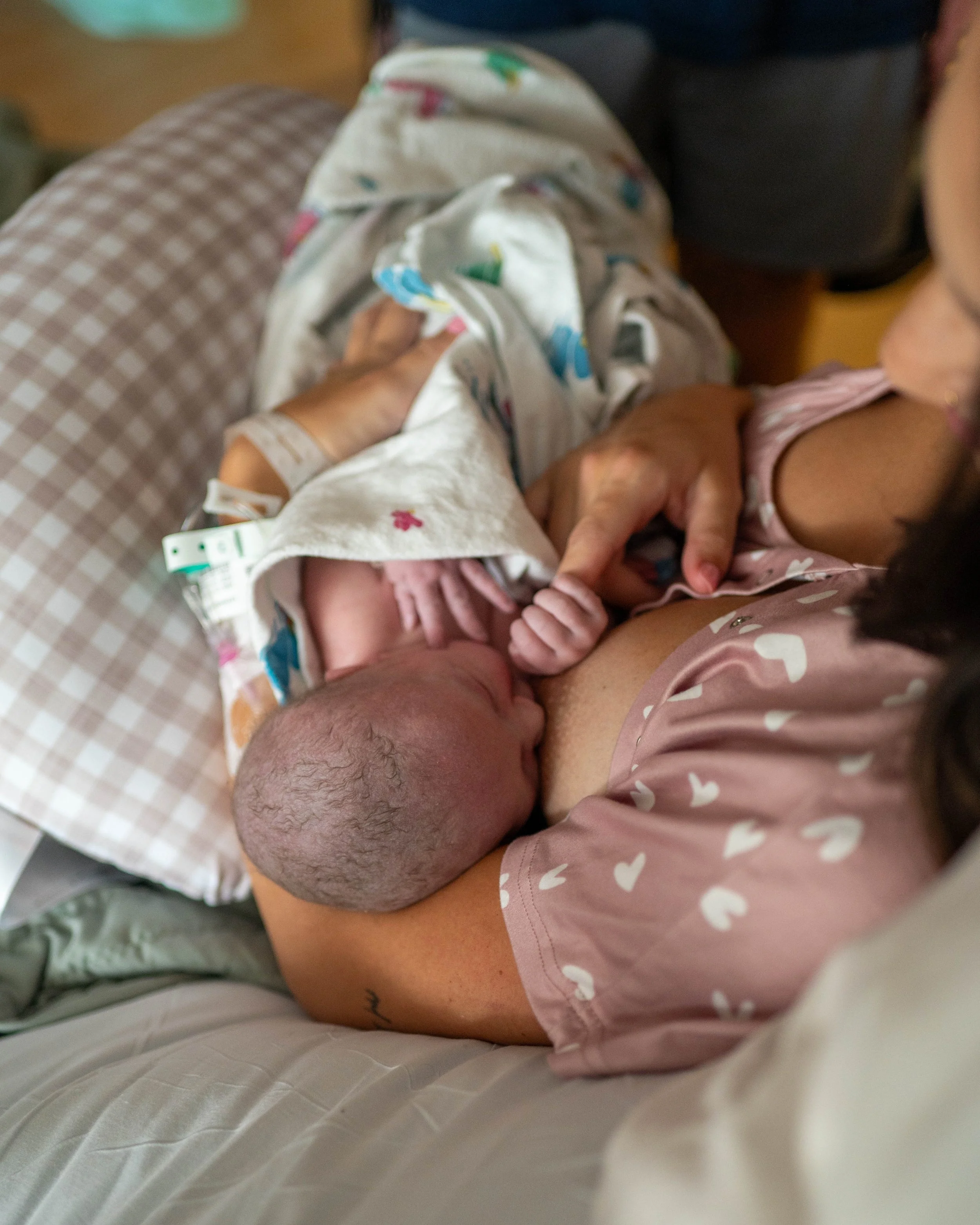 Mother Nursing Newborn Wilmington, NC