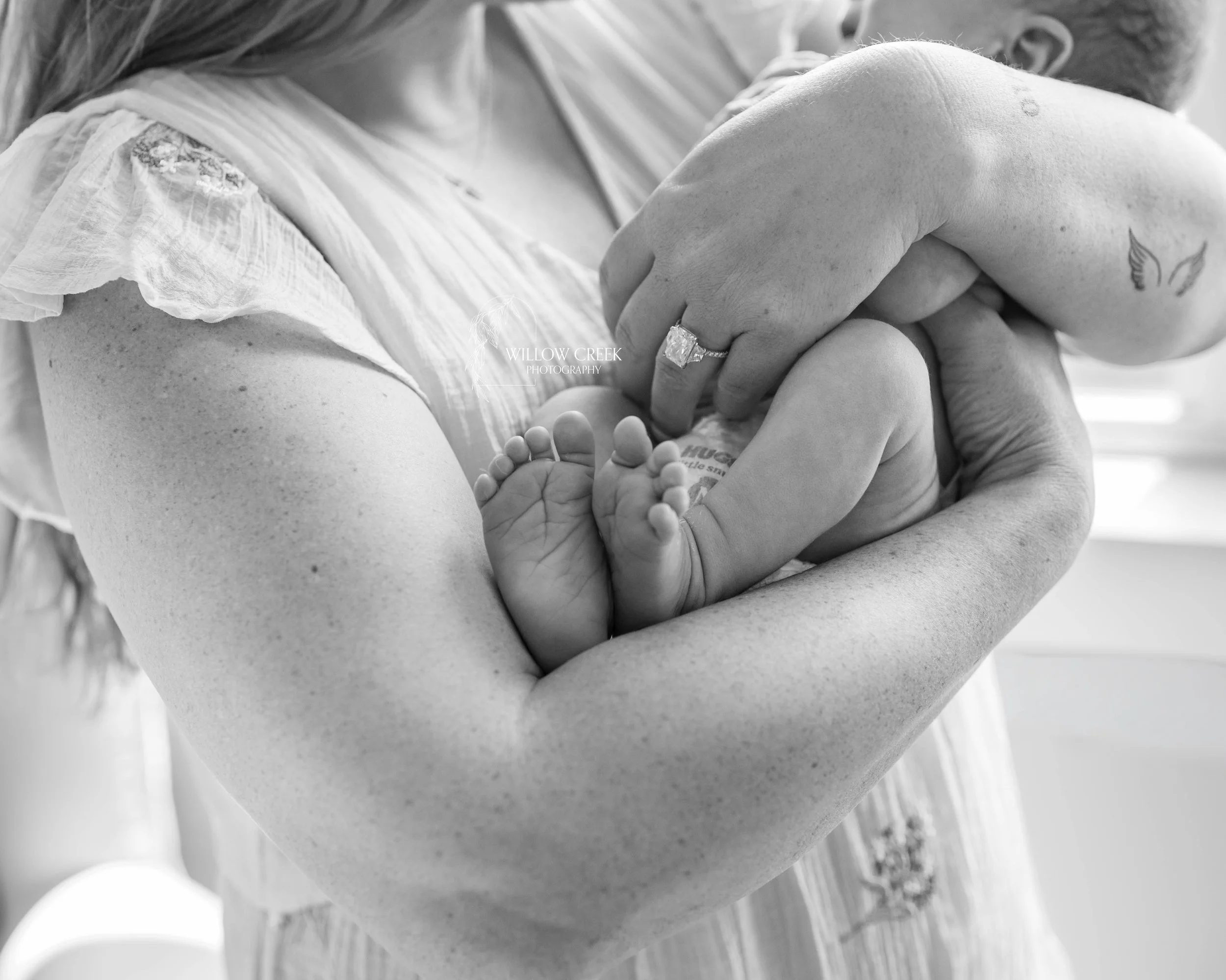 In Home Newborn Details Leland, NC