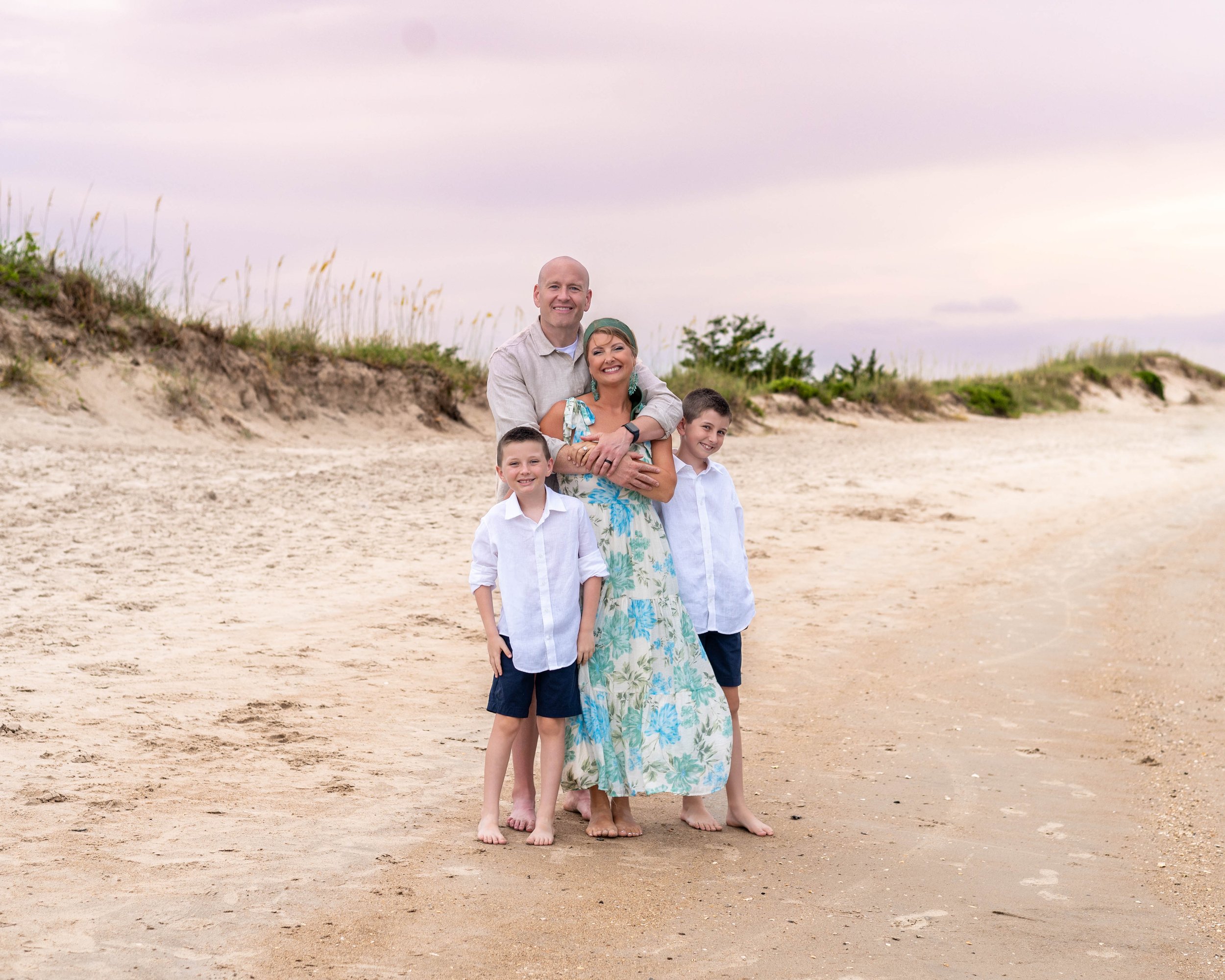 Family Photo Serenity Pointe, Topsail NC
