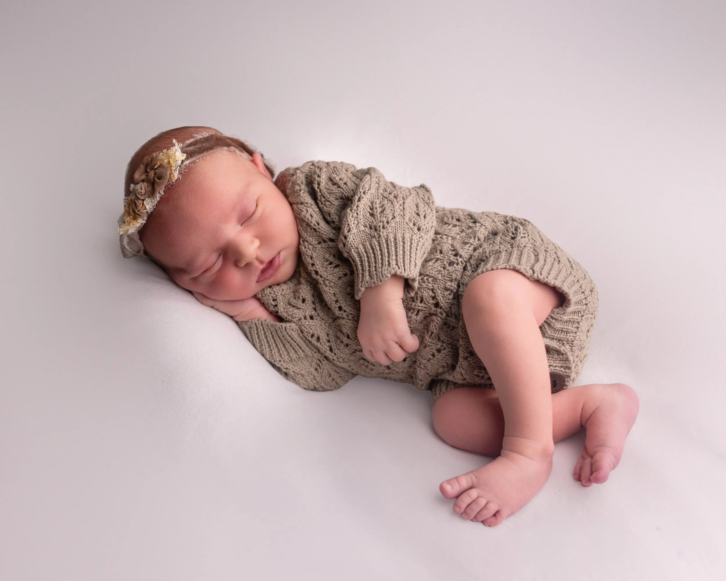 In home newborn session Burgaw NC