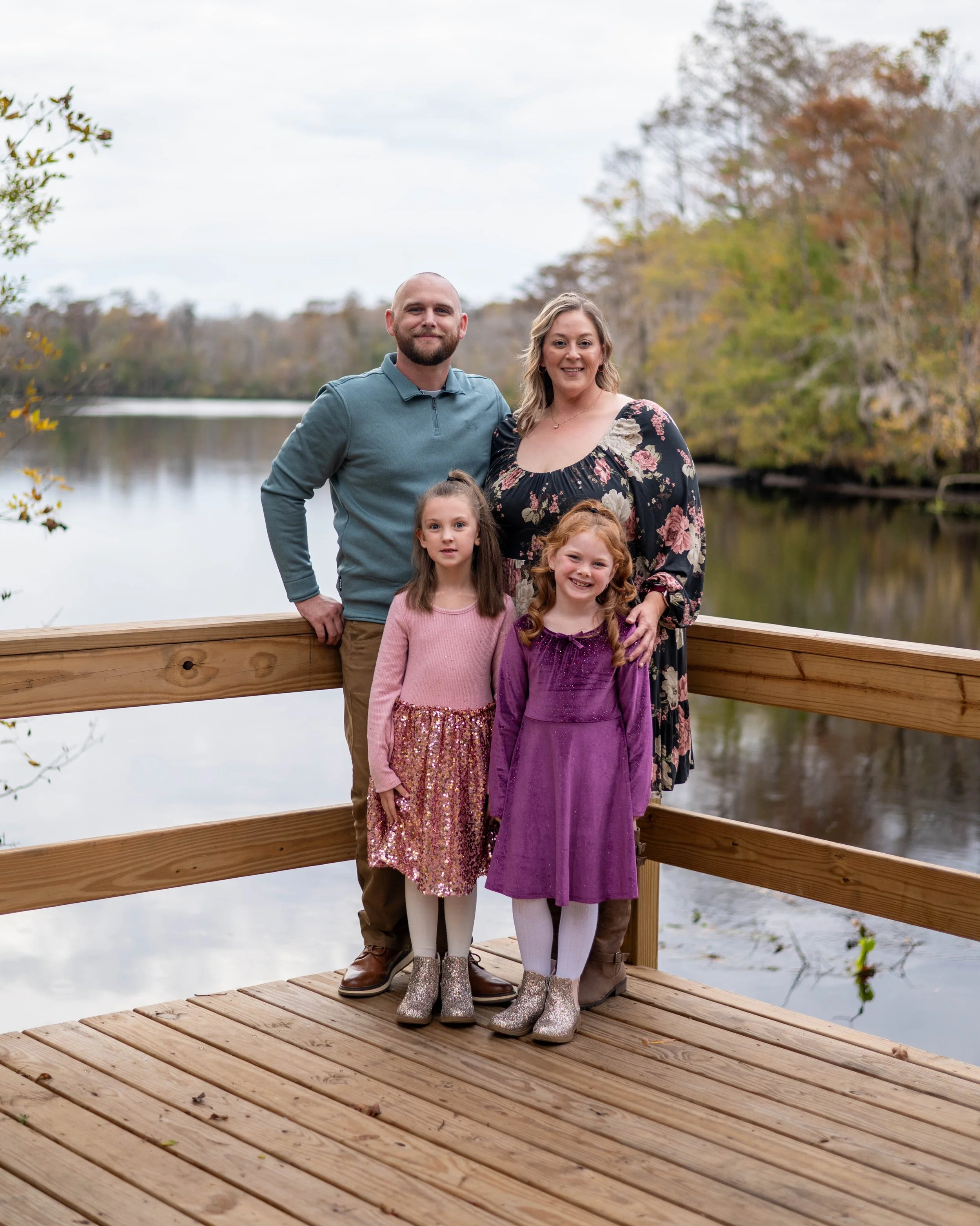 Family Session at the River Rocky Point, NC