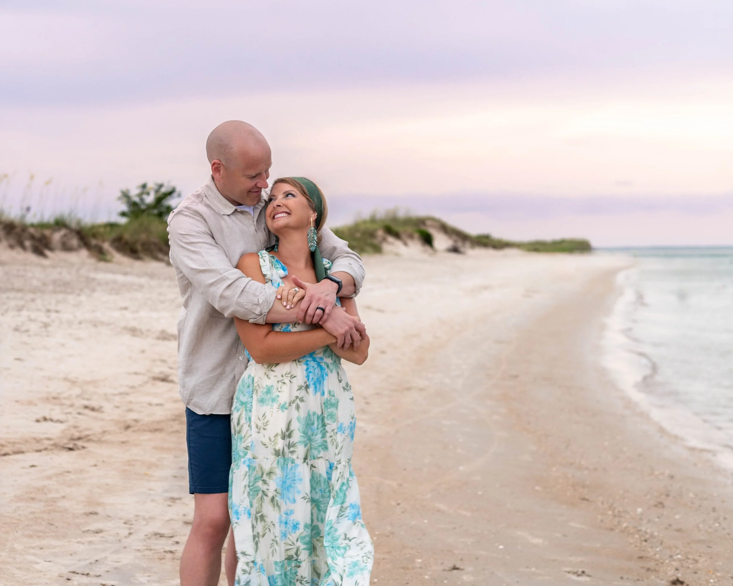 Couples Photo, Topsail Island NC