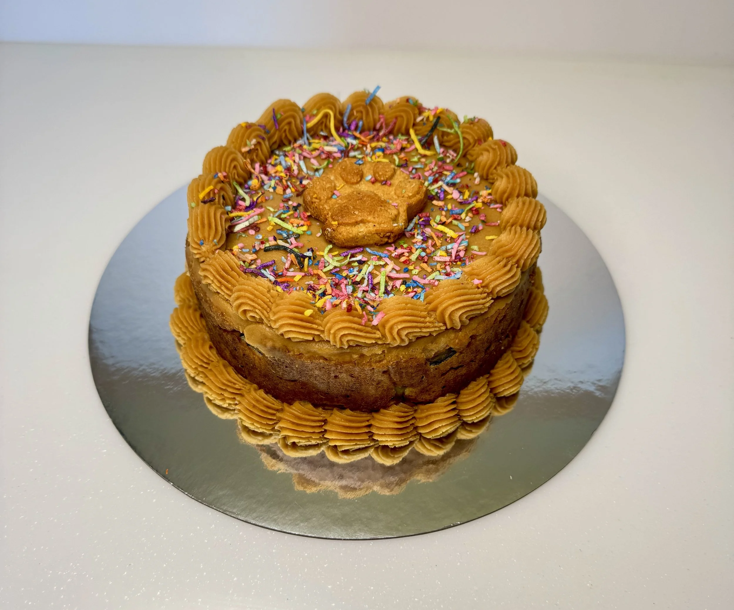 Zucchini and Apple Naked Pupcake