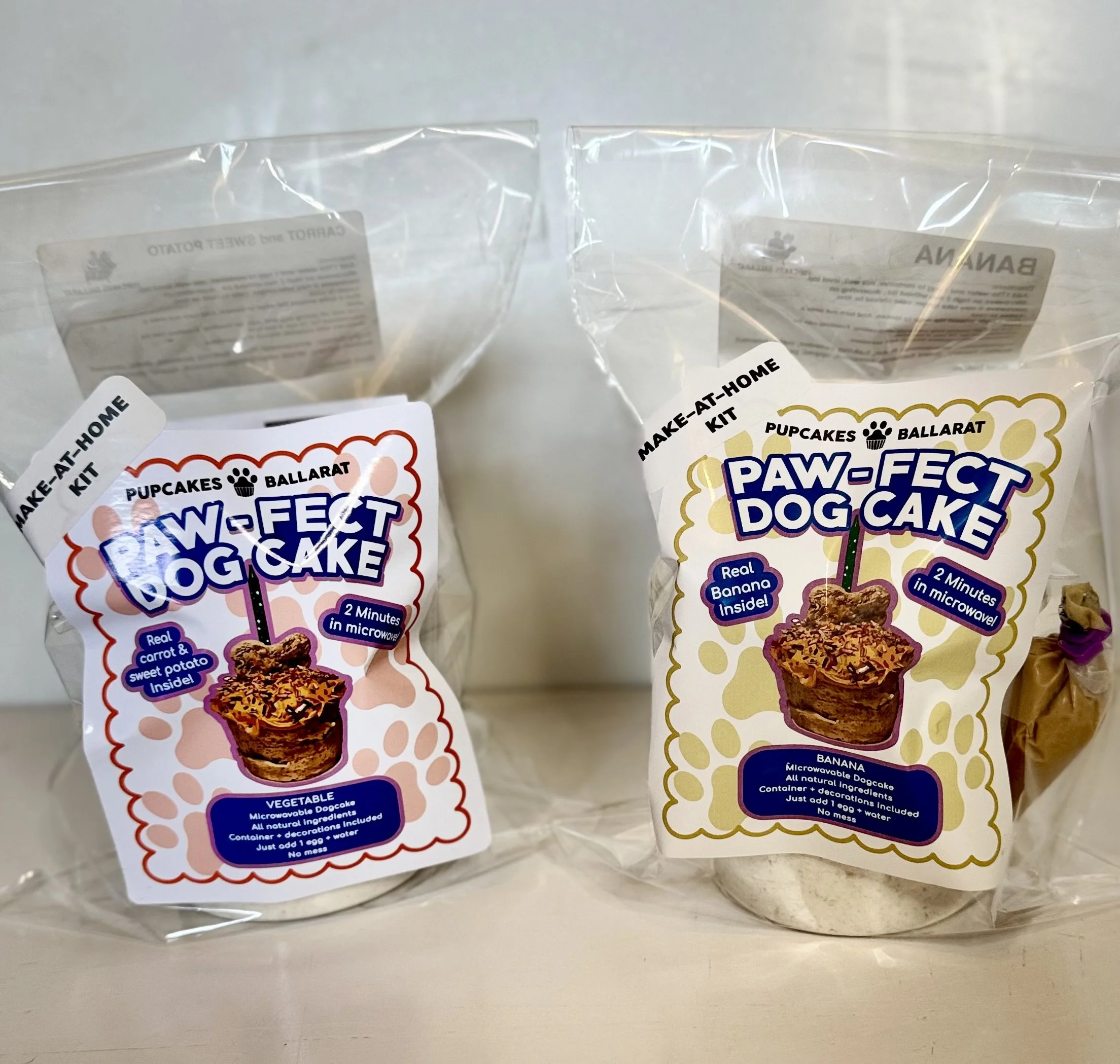 Microwavable Bake at Home Pupcake Kit