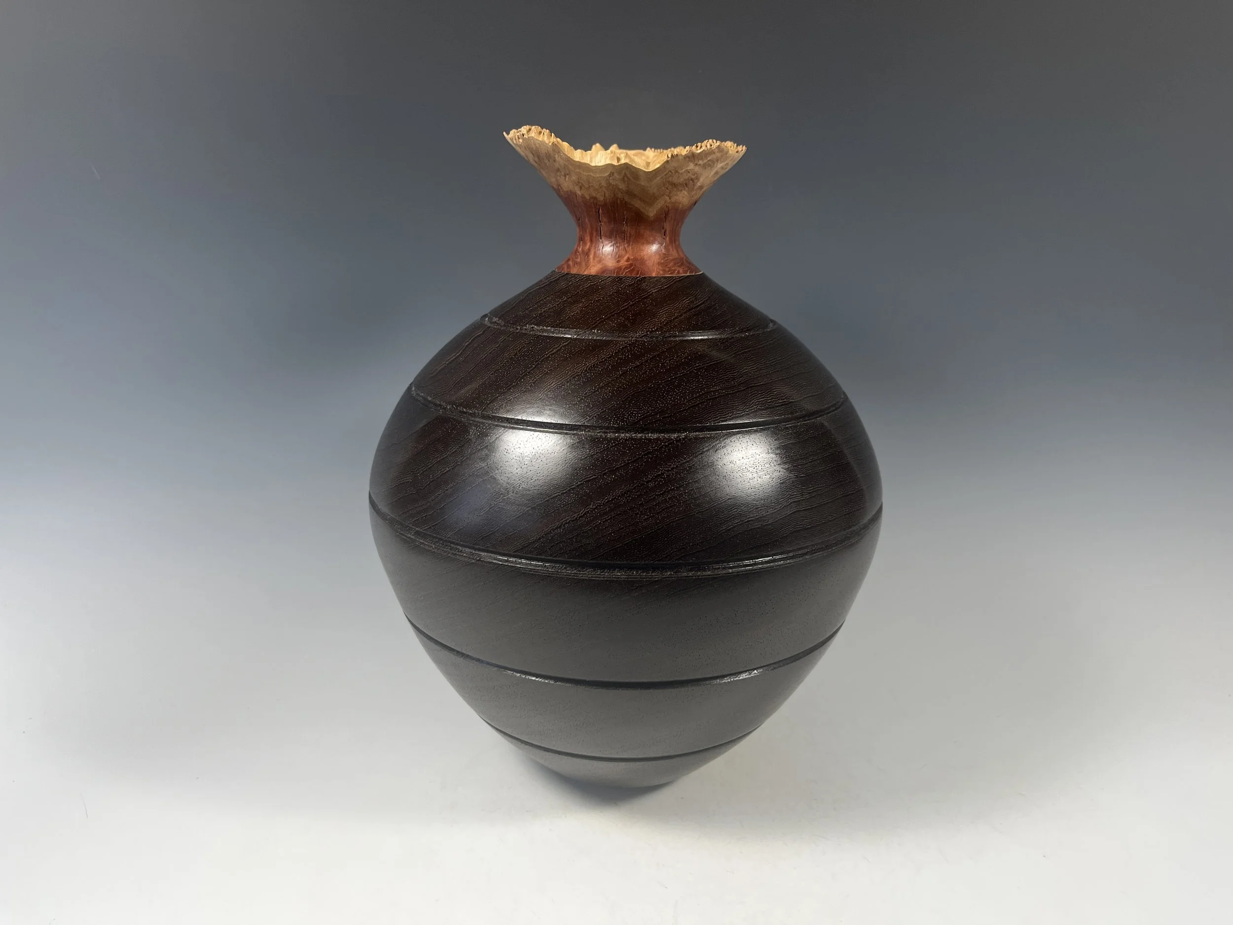 Wenge with Eucalyptus Burl Top