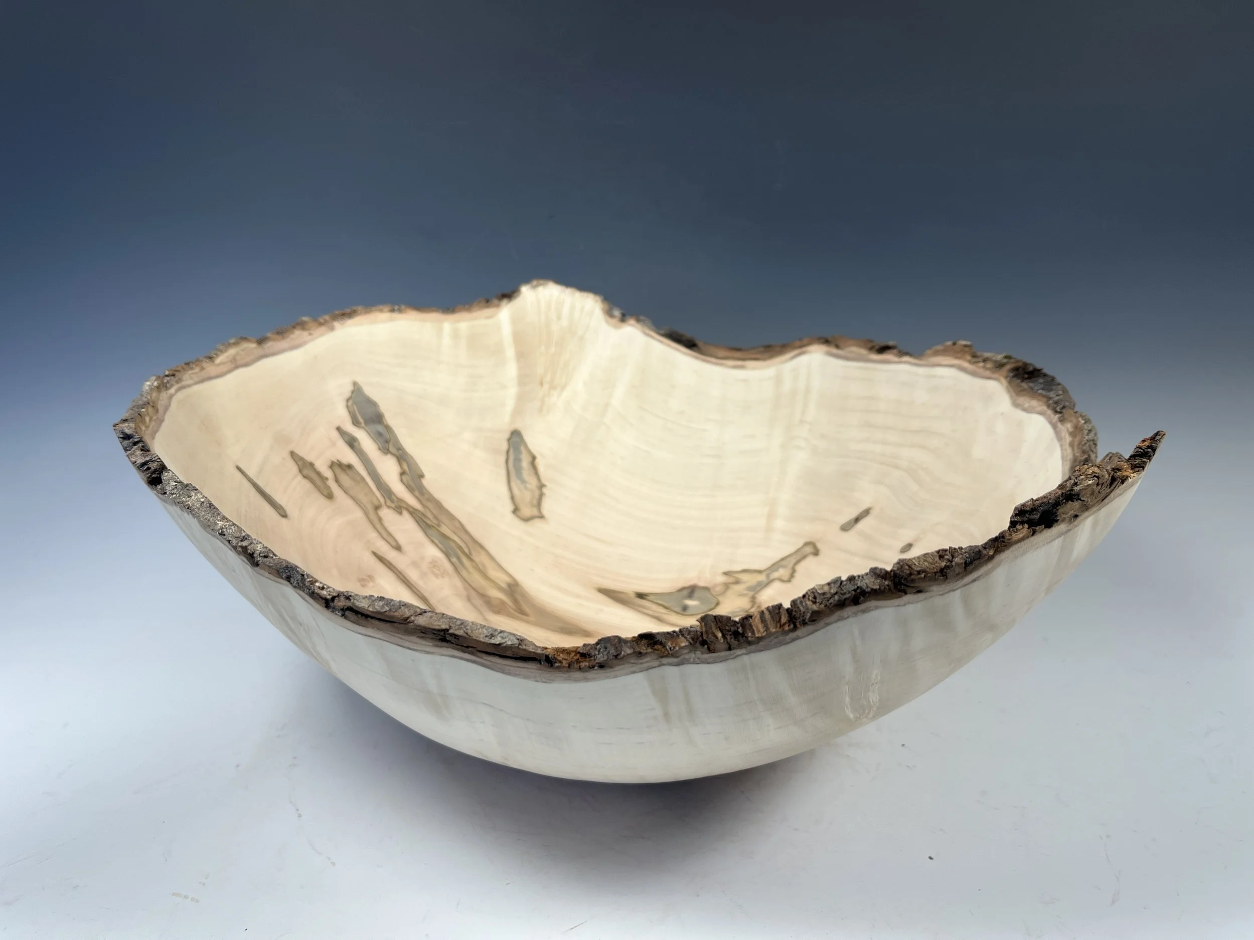 Natural Edge Ambrosia Maple bowl