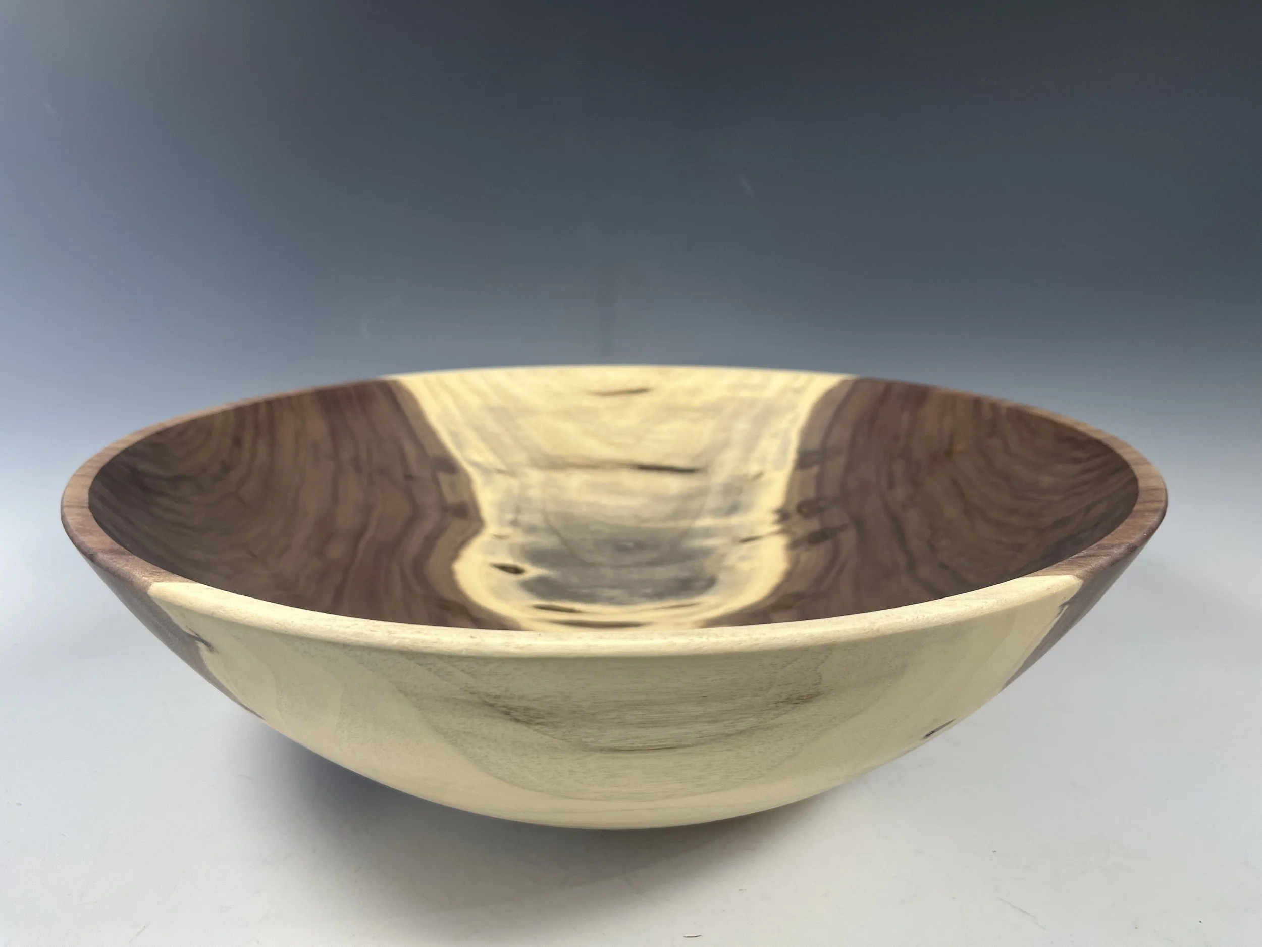 Black Walnut Bowl Side View