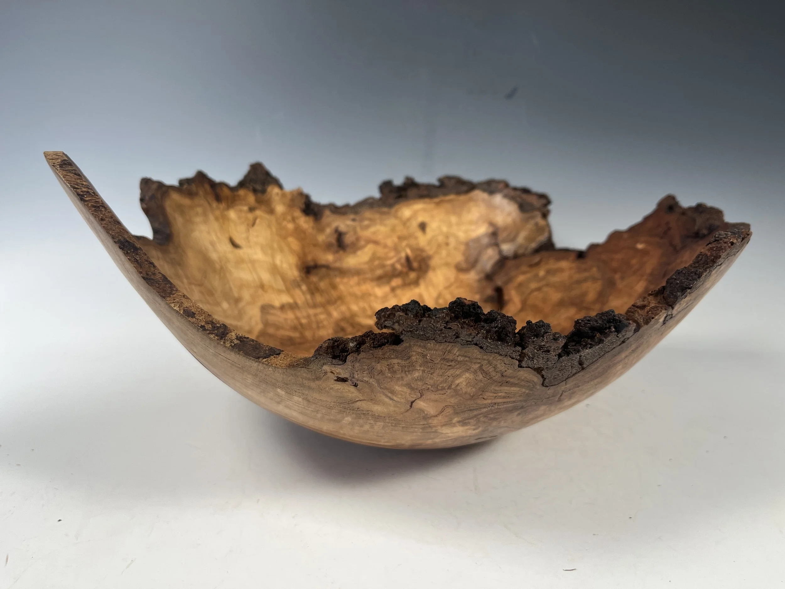 Natural Edge Cherry Burl