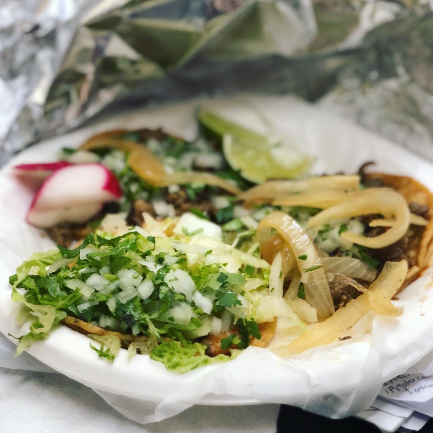 We really recommend @tacoselchino510 their Shrimp tacos are simply delicious!  Don&rsquo;t just take our word for it, come out and try them out!  #delicioustacos #mexicantacos