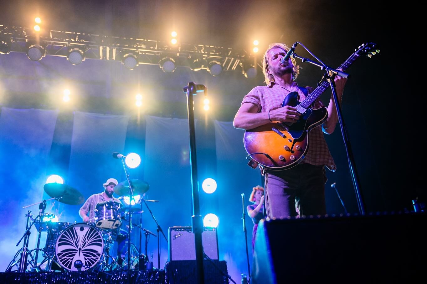 The Teskey Brothers brought a beautiful energy and Perth brought the downpour. Classic Perth, following a heatwave up with a thunderstorm.⚡️🌩️

Thankfully our front truss was loaded with IP-rated fixtures which meant no thunderstorm was going to sto