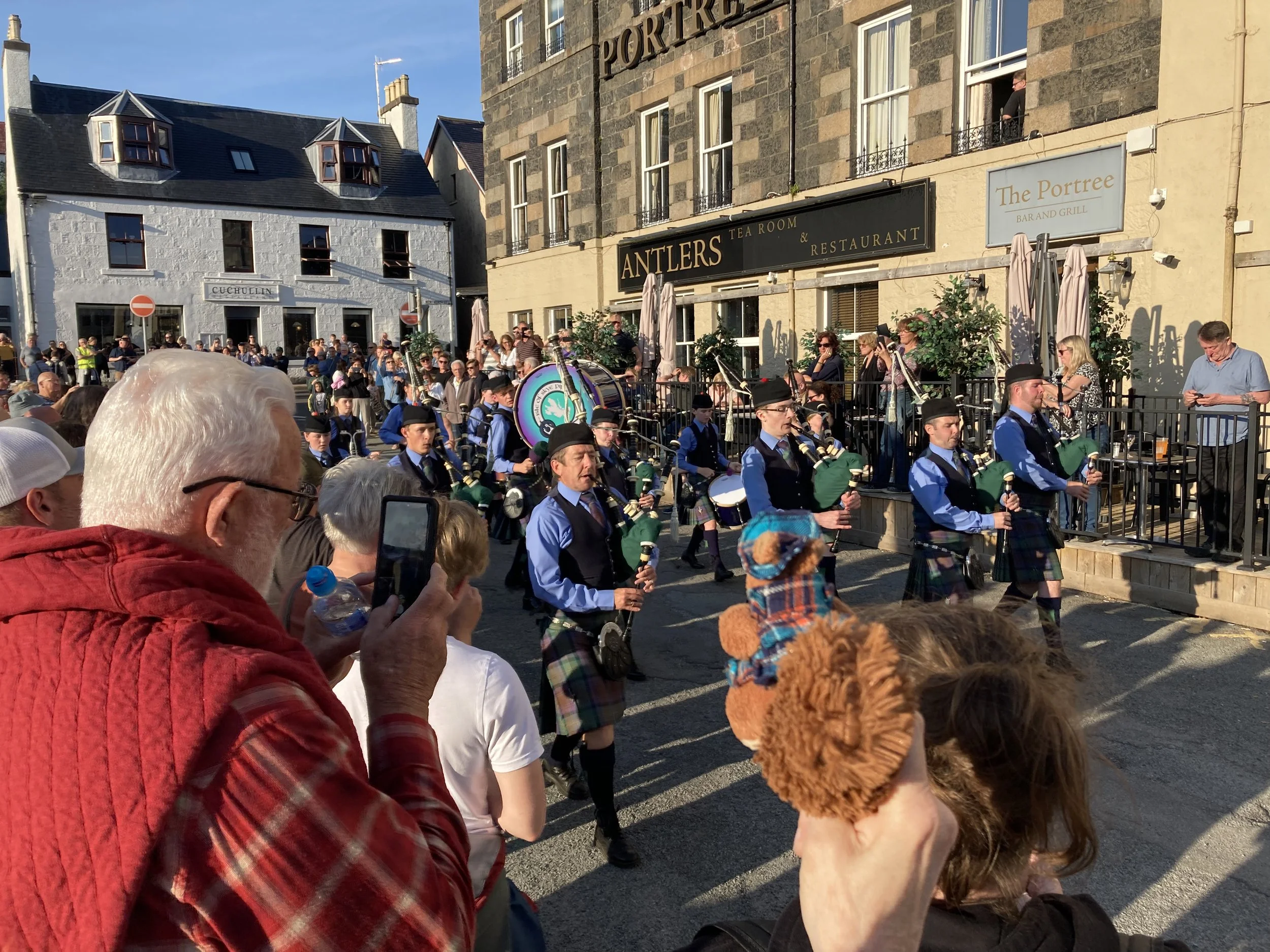 Slight Delay Leaving Scotland