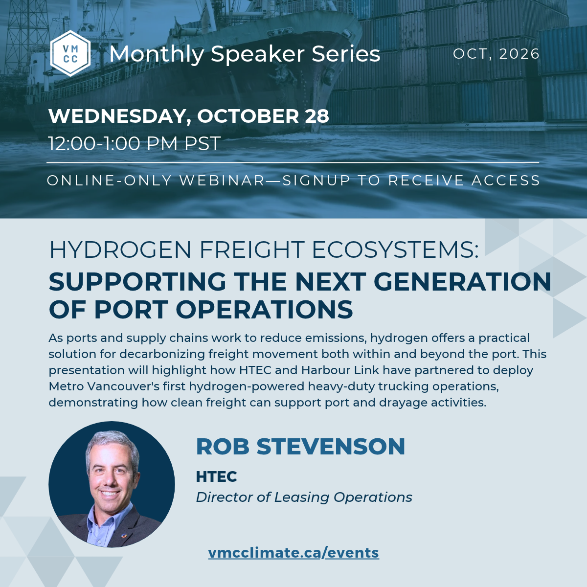 HTEC on Hydrogen Freight Ecosystems: Supporting the Next Generation of Port Operations