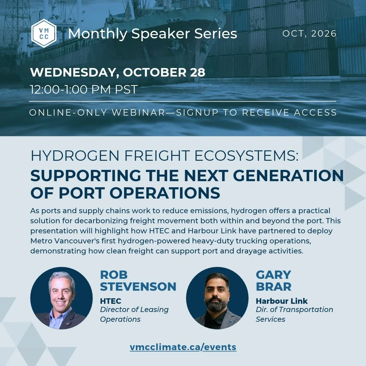 Hydrogen Freight Ecosystems: Supporting the Next Generation of Port Operations