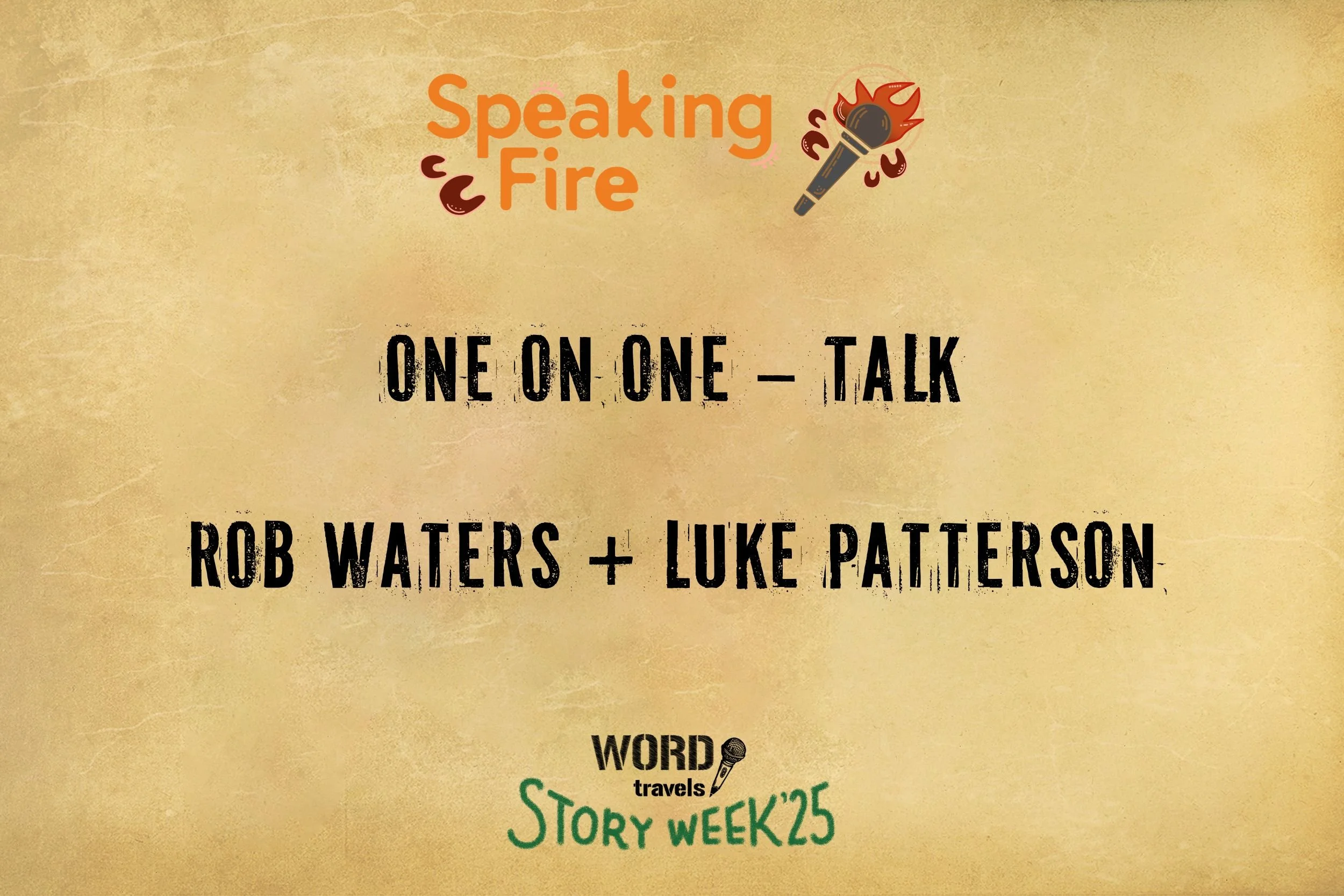 Speaking Fire: One on One – Talk