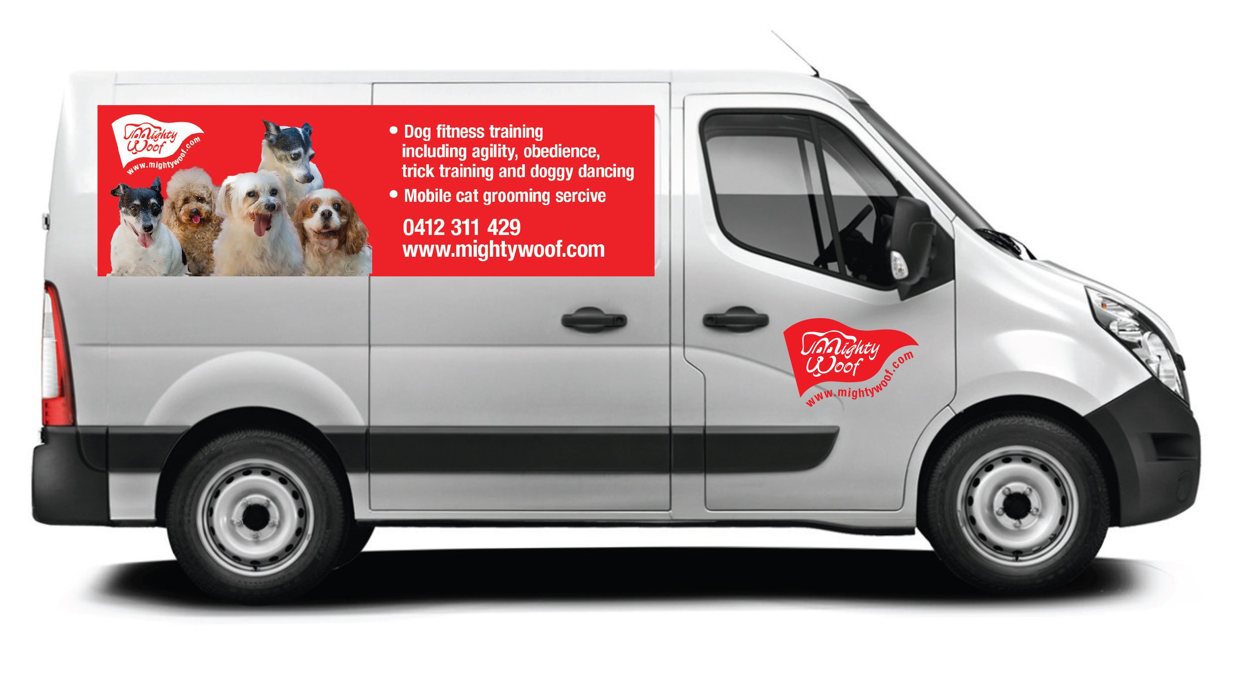 Van Waggin Wheel Grooming Furry Land Mobile Dog Grooming Clearance