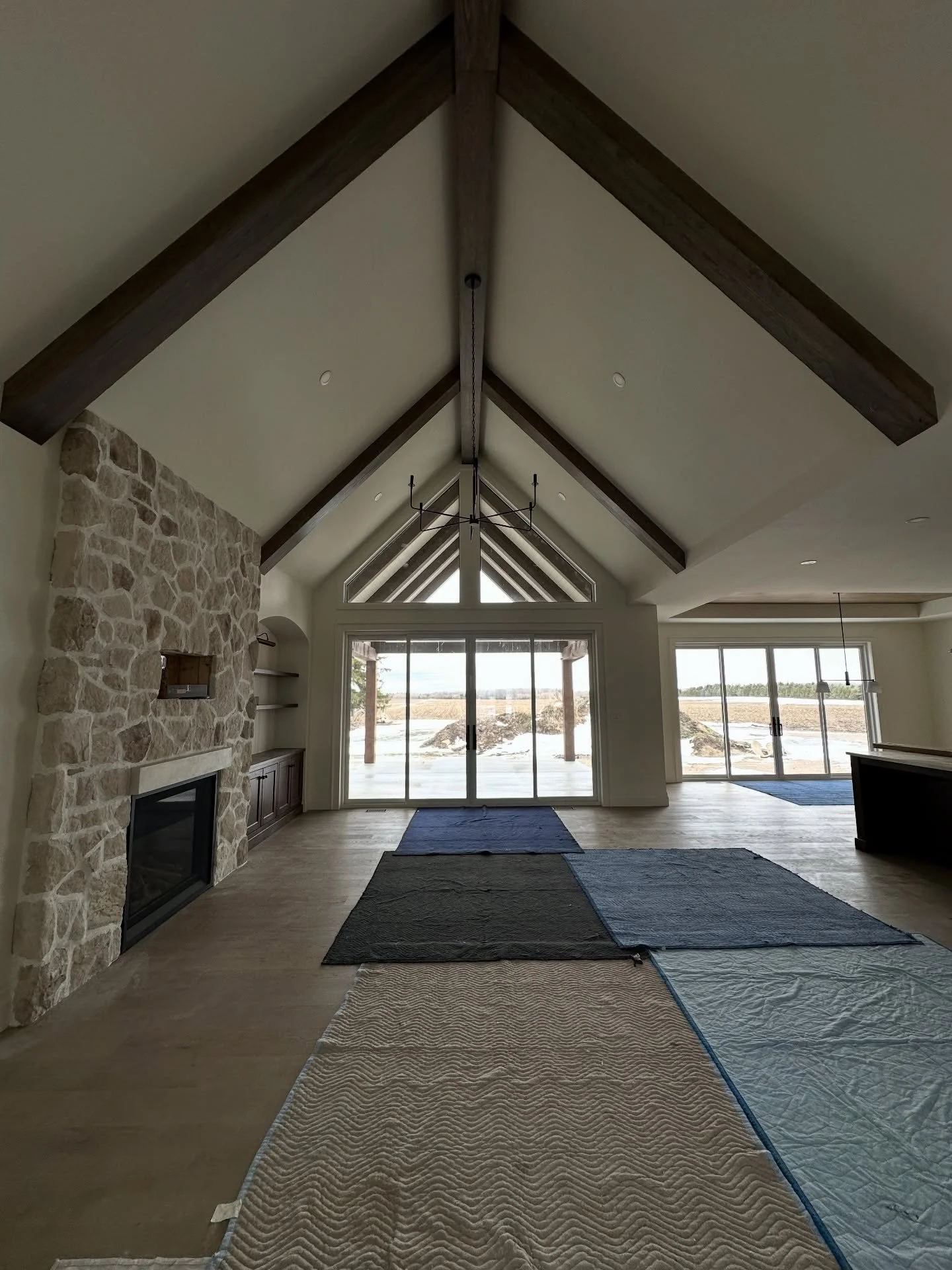 Project Wallace is almost move-in ready ✨

Built on a beautiful country property for the sweetest family. This was our second project together, which made the process even more special. Designing their forever home from the ground up has been such a 