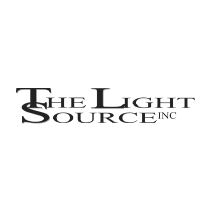 Logo for The Light Source Inc. with stylized text in black on a white background.