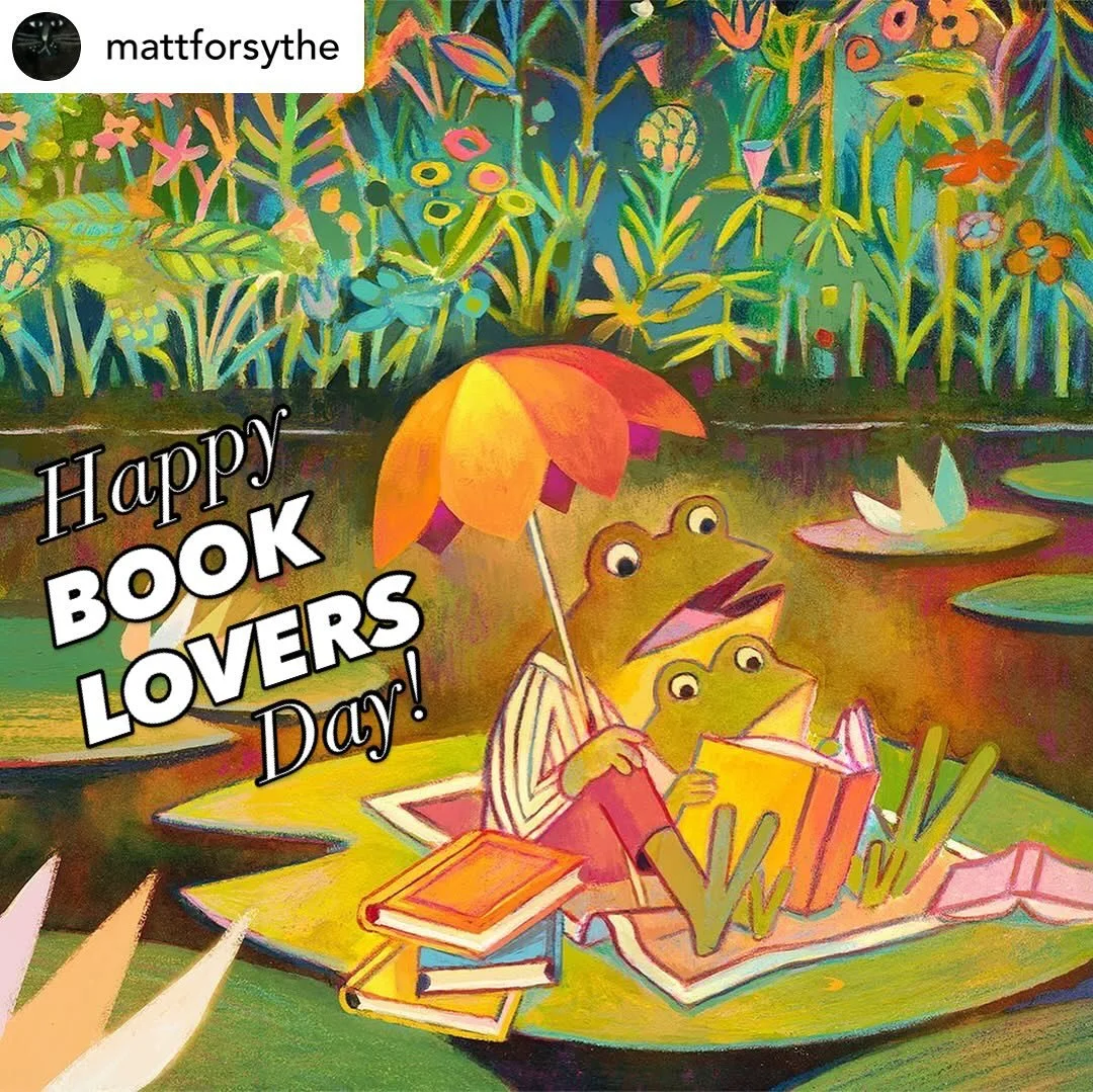 📚💛 Happy National Book Lovers Day! 💛📚

We just love the way this whimsical illustration from LA-based #kidlit creator @mattforsythe captures the joy of sharing a good book with young readers.

✨ Share your current read in the comments so we can a