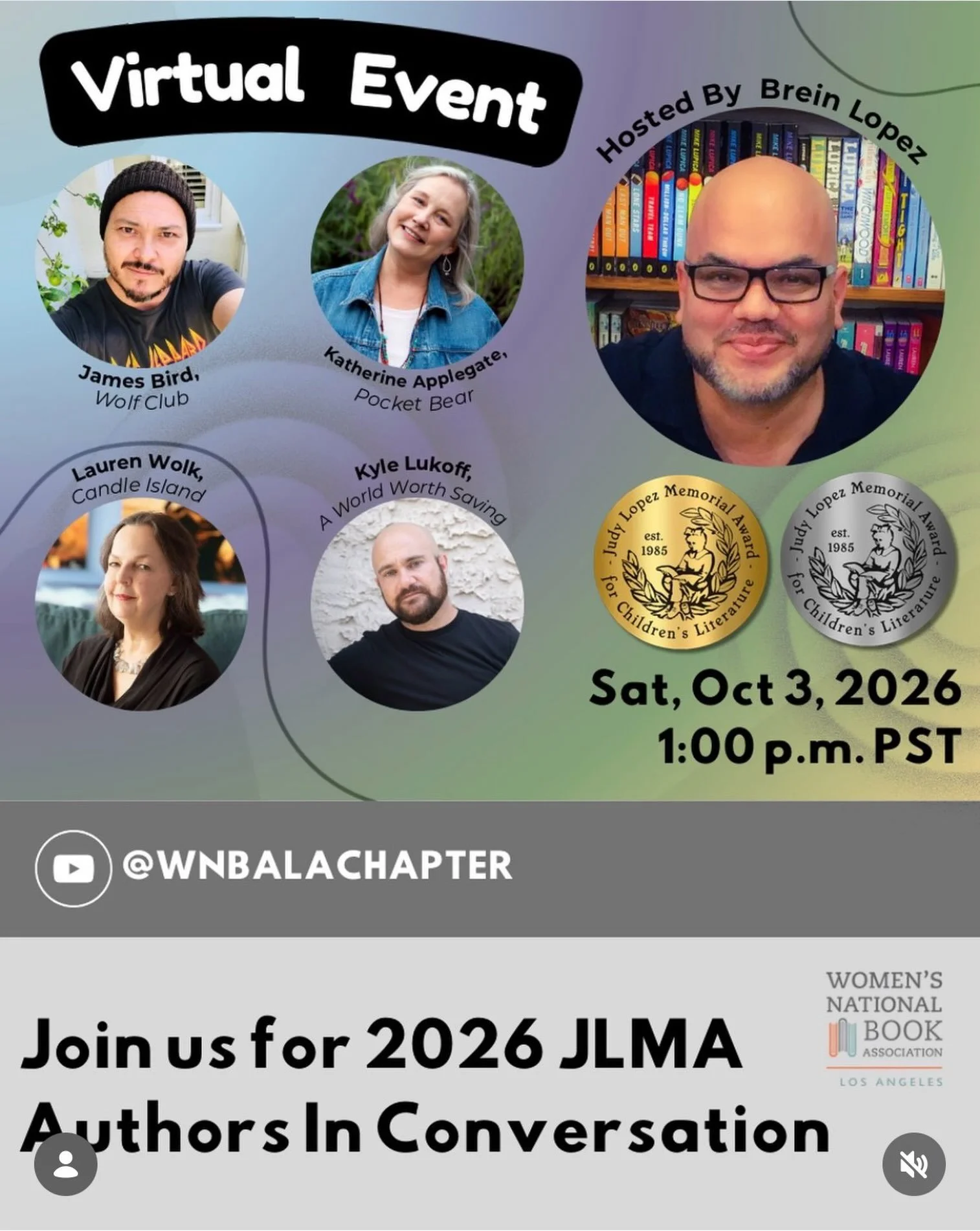 Mark your calendar to join this fantastic event honoring the @judylopezaward winners!