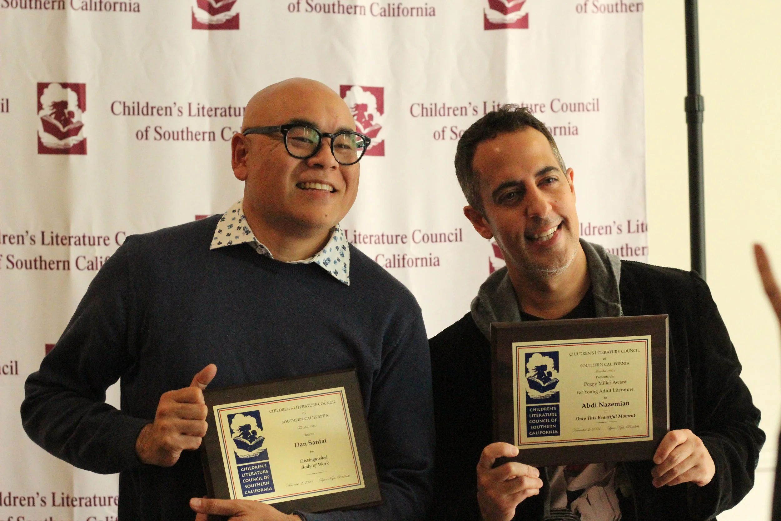 CLCSC Award Winners Dan Santat & Abdi Nazemian