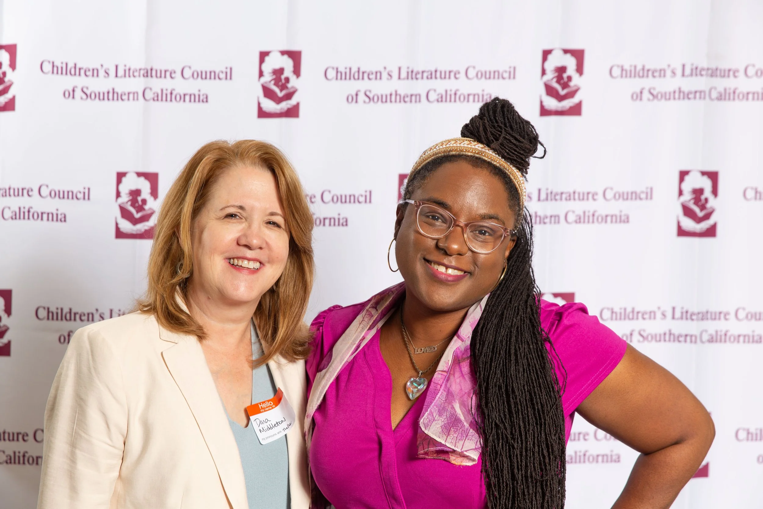 L to R: CLCSC Board Members and authors Dana Middleton and Andrea J. Loney (Josh Steichmann)