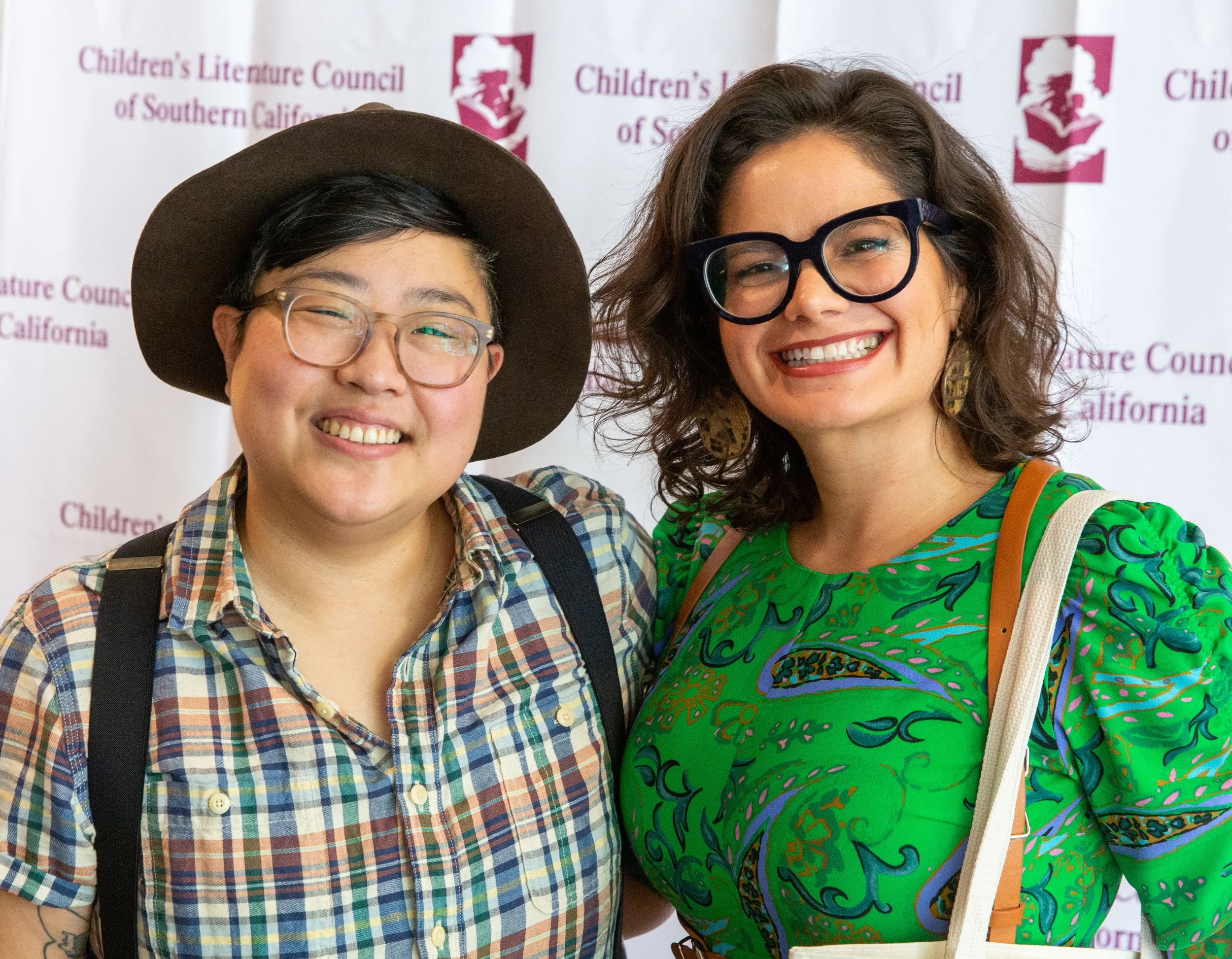 L to R: Awards Committee Chair Fin Lee and guest (Josh Steichmann)