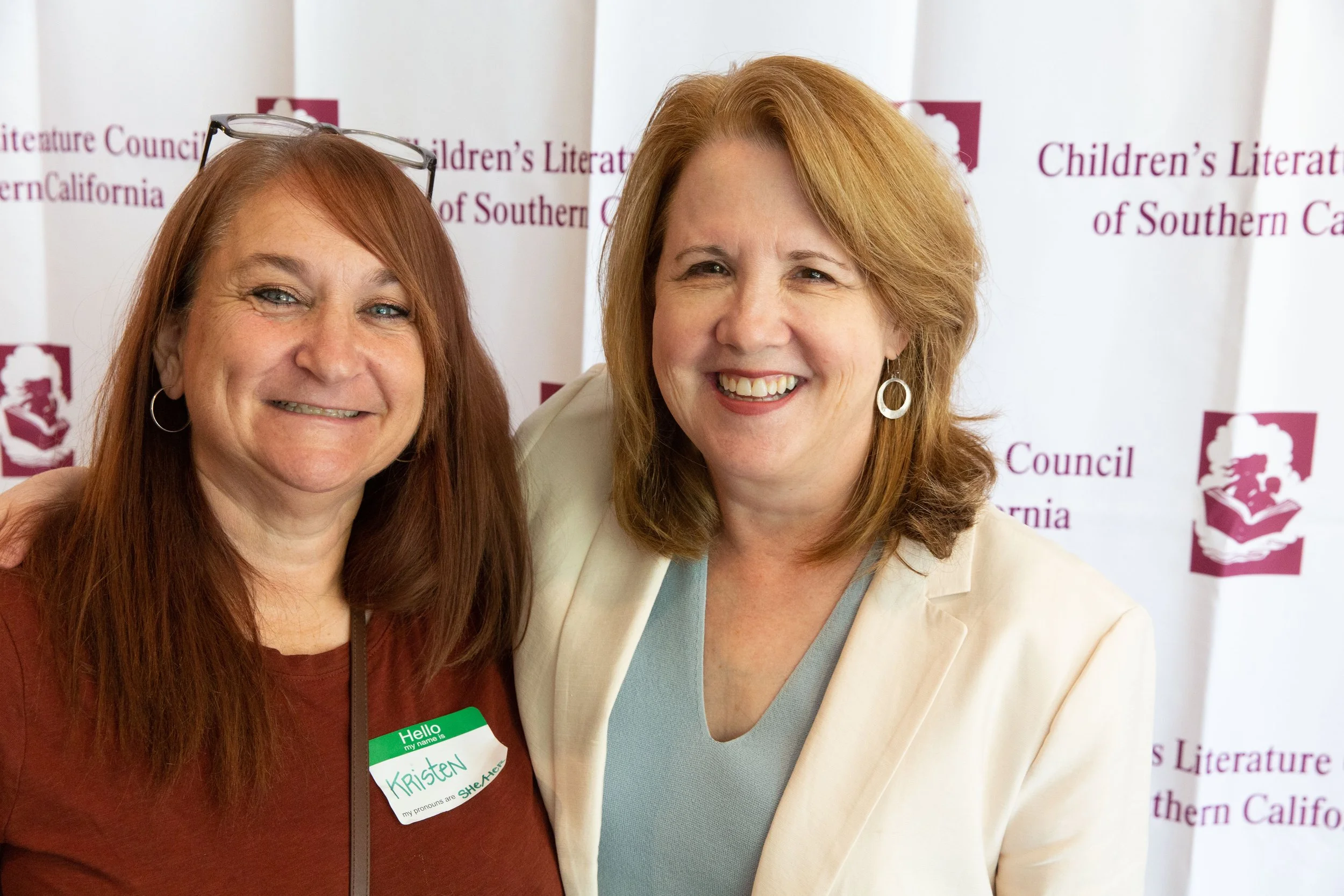L to R: Kristen Valenzuela and CLCSC Board Member Dana Middleton (Josh Steichmann)