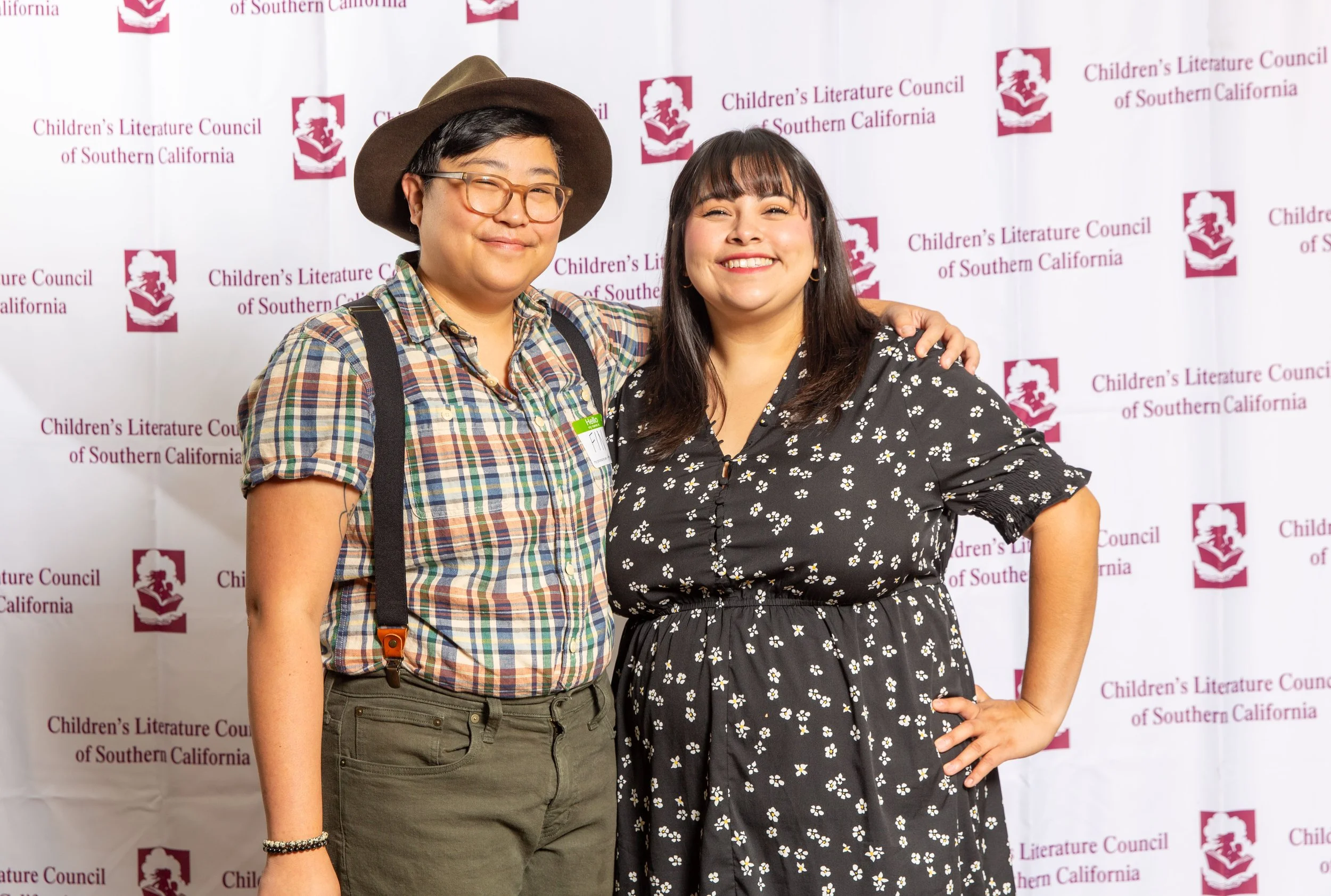 L to R: Awards Committee Chair Fin Lee and Awards Committee Member Yvette Casillas (Josh Steichmann)