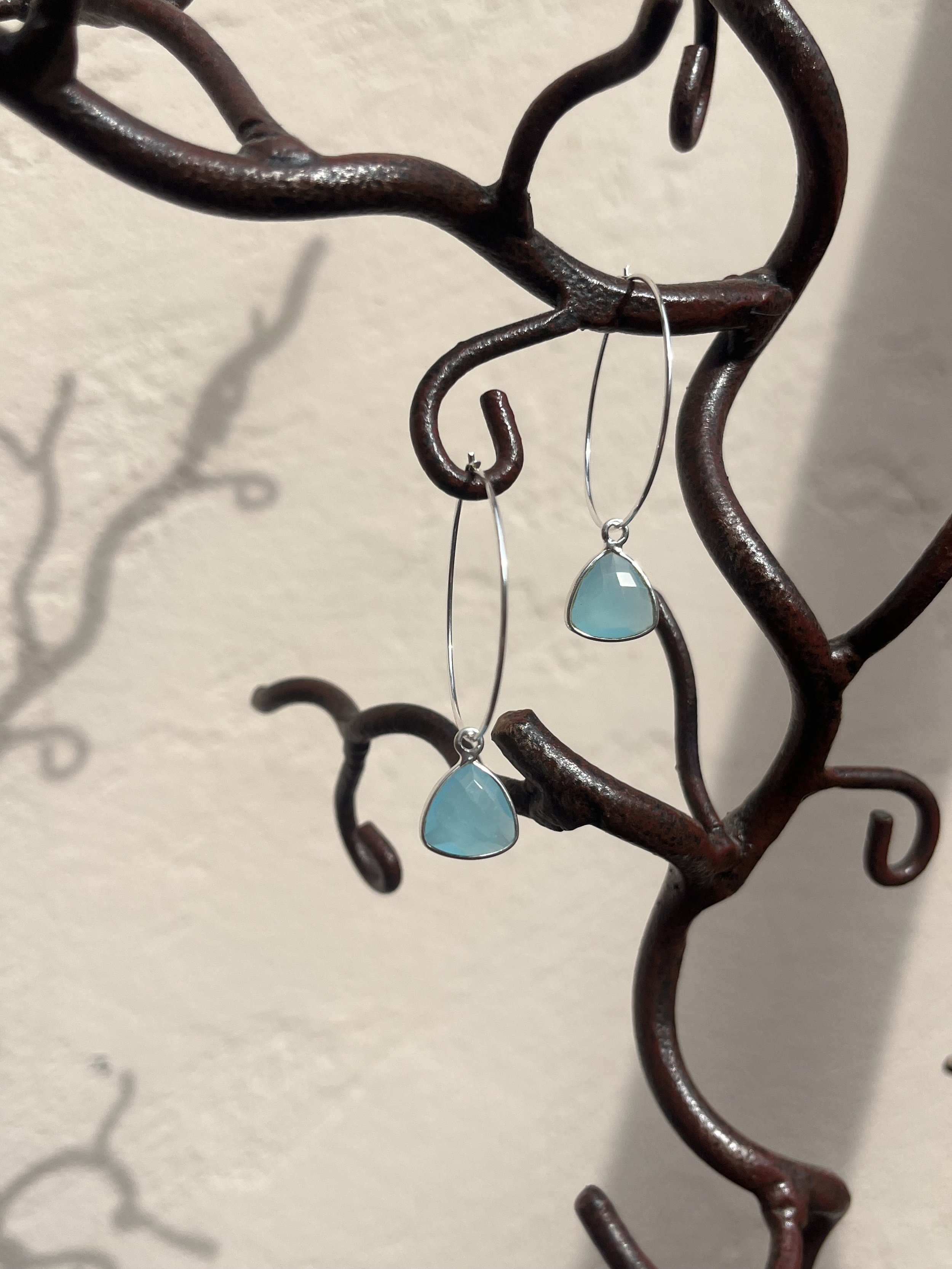 tear drop hoops