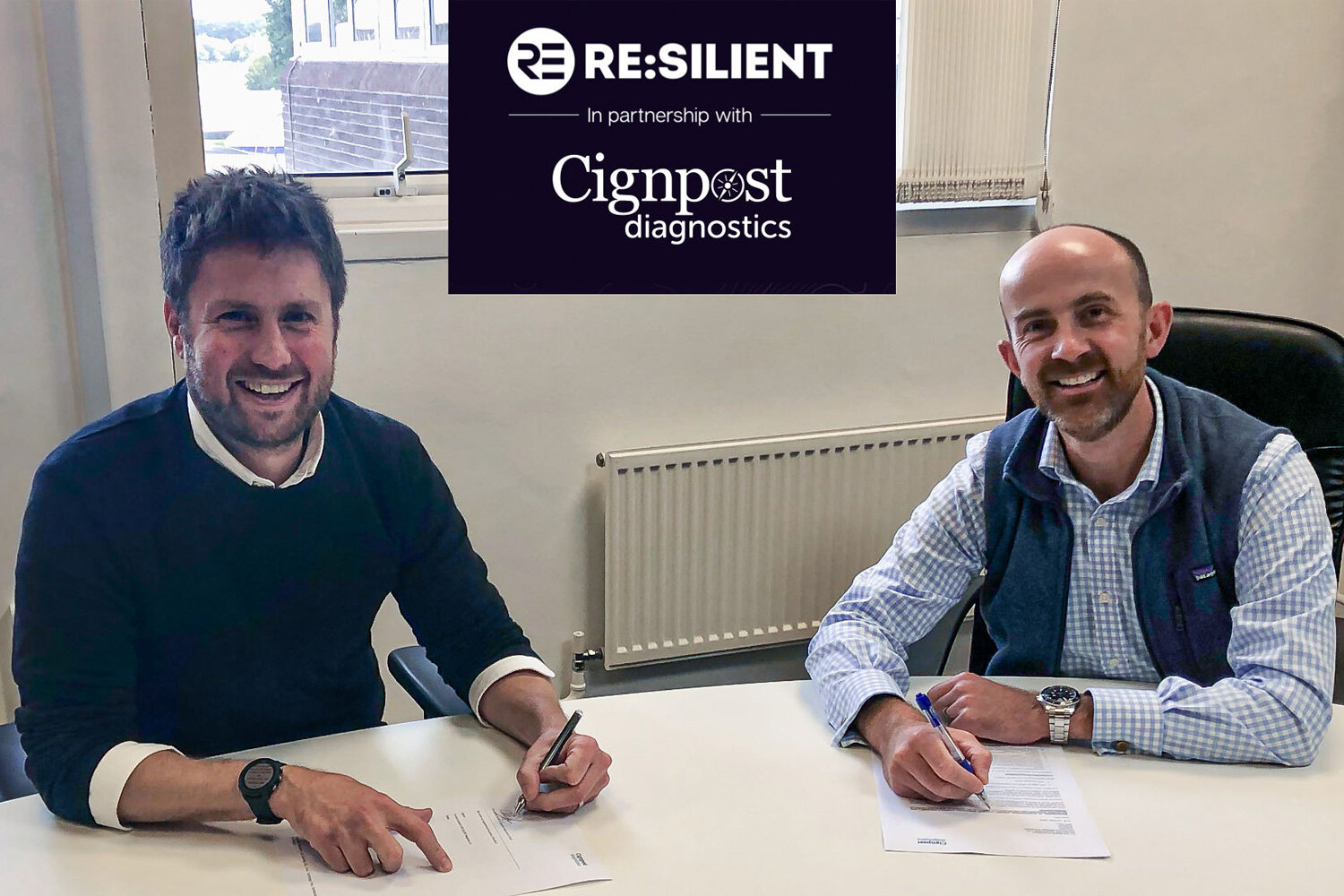Cignpost Diagnostics partner with RE:SILIENT