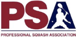 Vector illustration of the Professional Squash Association logo. (Copy)