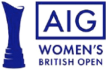 Vector illustration of the AIG Women's British Open logo. (Copy)