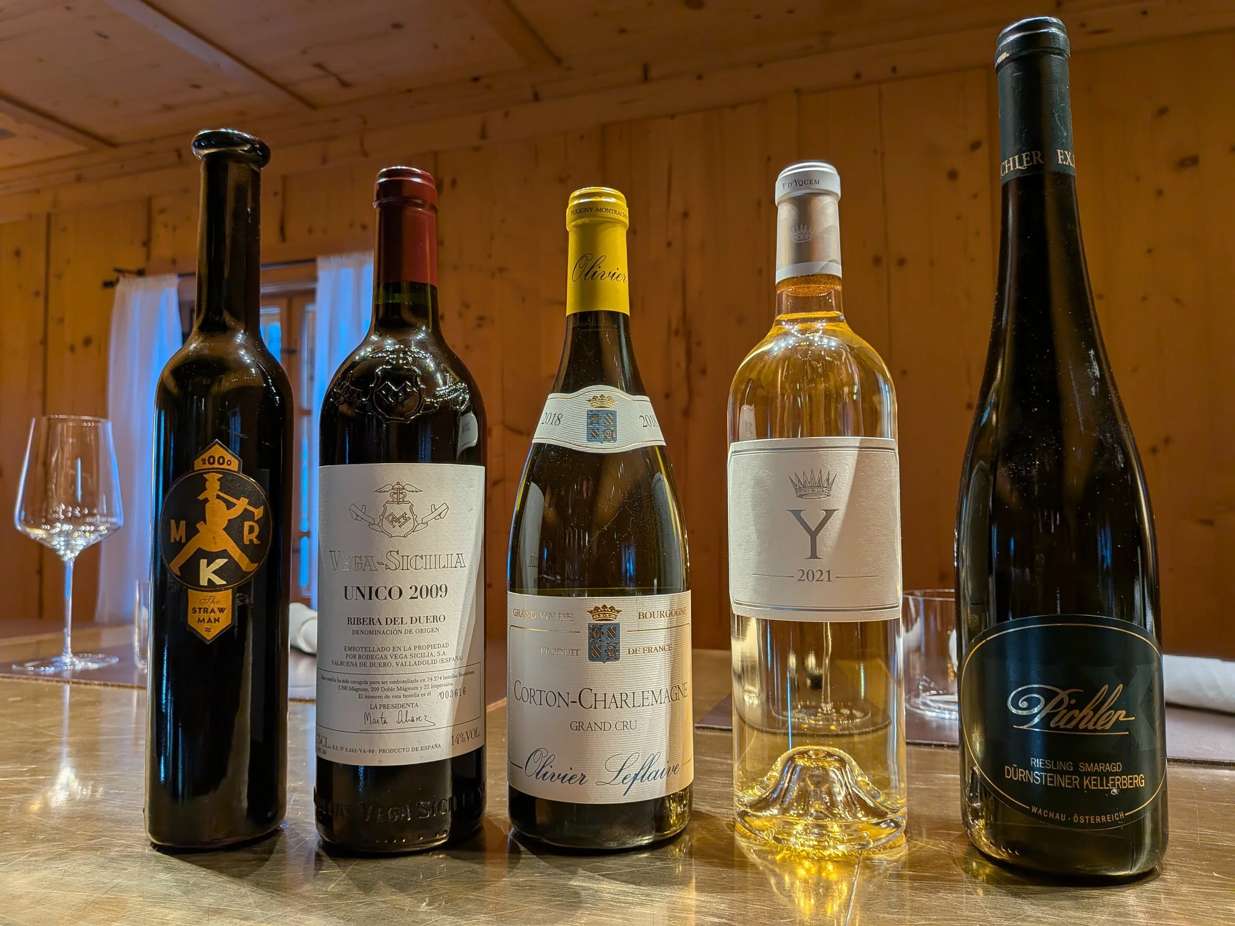 weinbegleitung, wine pairing mythos, FX pichler, Yquem Y, olivier leflaive, Mr. K, manfred krankl, strawman, iceman, duernsteiner kellerberg, dürnsteiner, unico, vega sicilia, max tschudi, corton charlemag.jpg