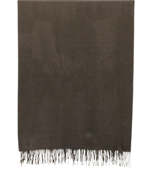 Cashmere Blend Pashmina - Chocolate Brown