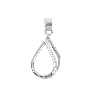 Andea Open Teardrop Silver Pendant.png