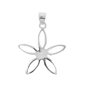 Delicate Open Flower Pendant