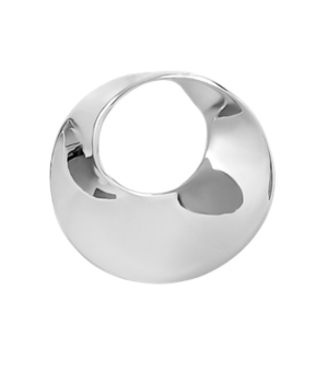 Round Open Twisted Pendant