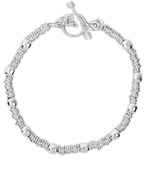 Slinky Ring and Ball Bracelet