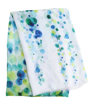 Dots Scarf  - Green 3 .png
